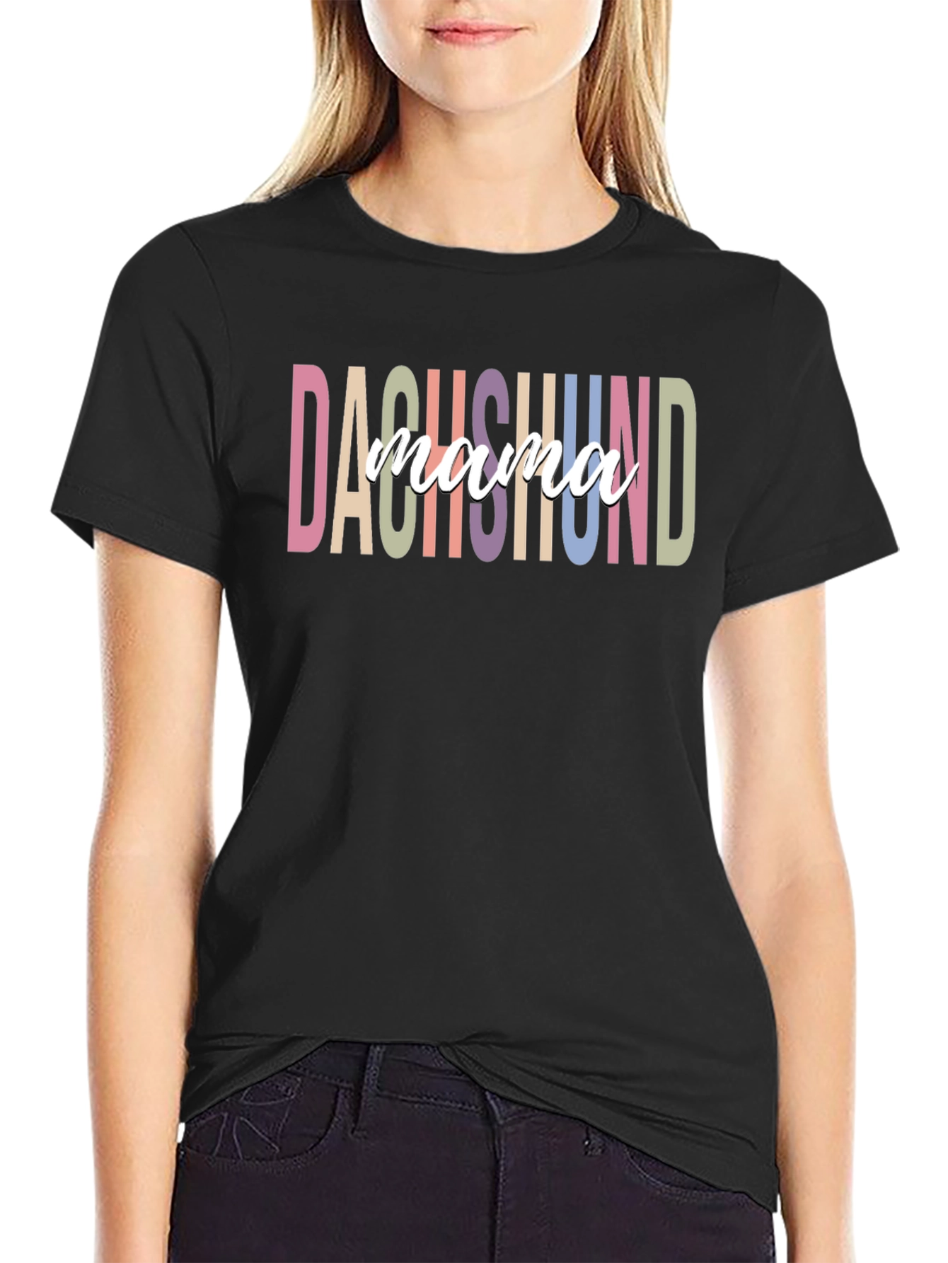 Dachshund Mama T-Shirt Dog Lover Tee