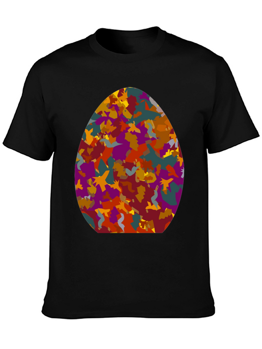 Abstract Easter Egg Tee - Novelty Design