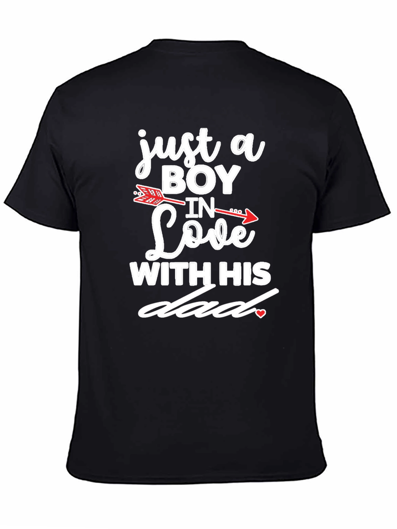 Boy In Love With His Dad Graphic T-Shirt