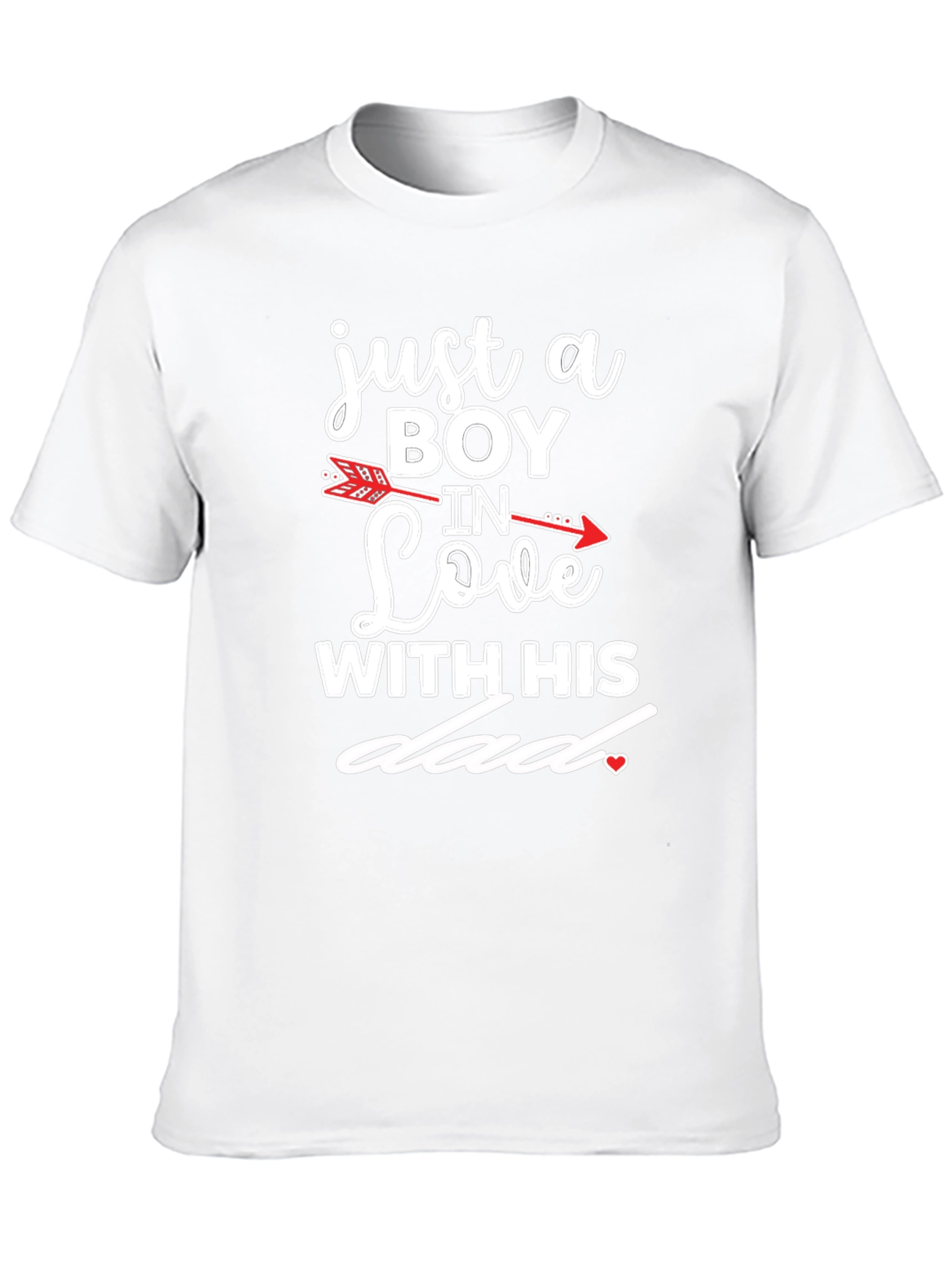 Boy In Love With His Dad Graphic T-Shirt