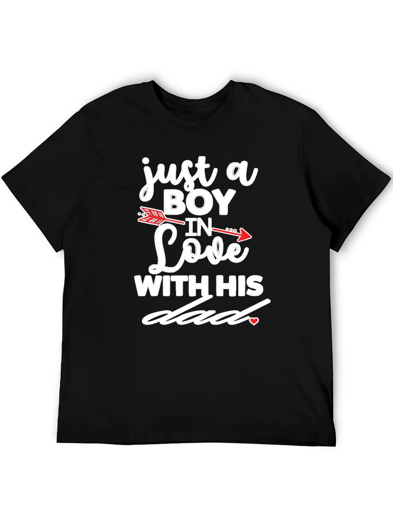 Boy In Love With His Dad Graphic T-Shirt