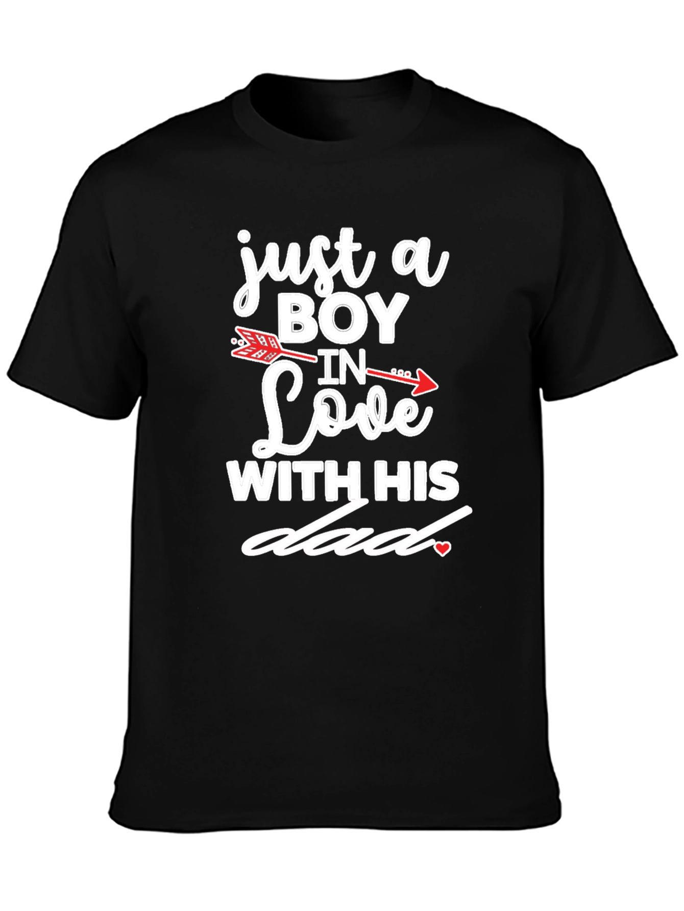 Boy In Love With His Dad Graphic T-Shirt