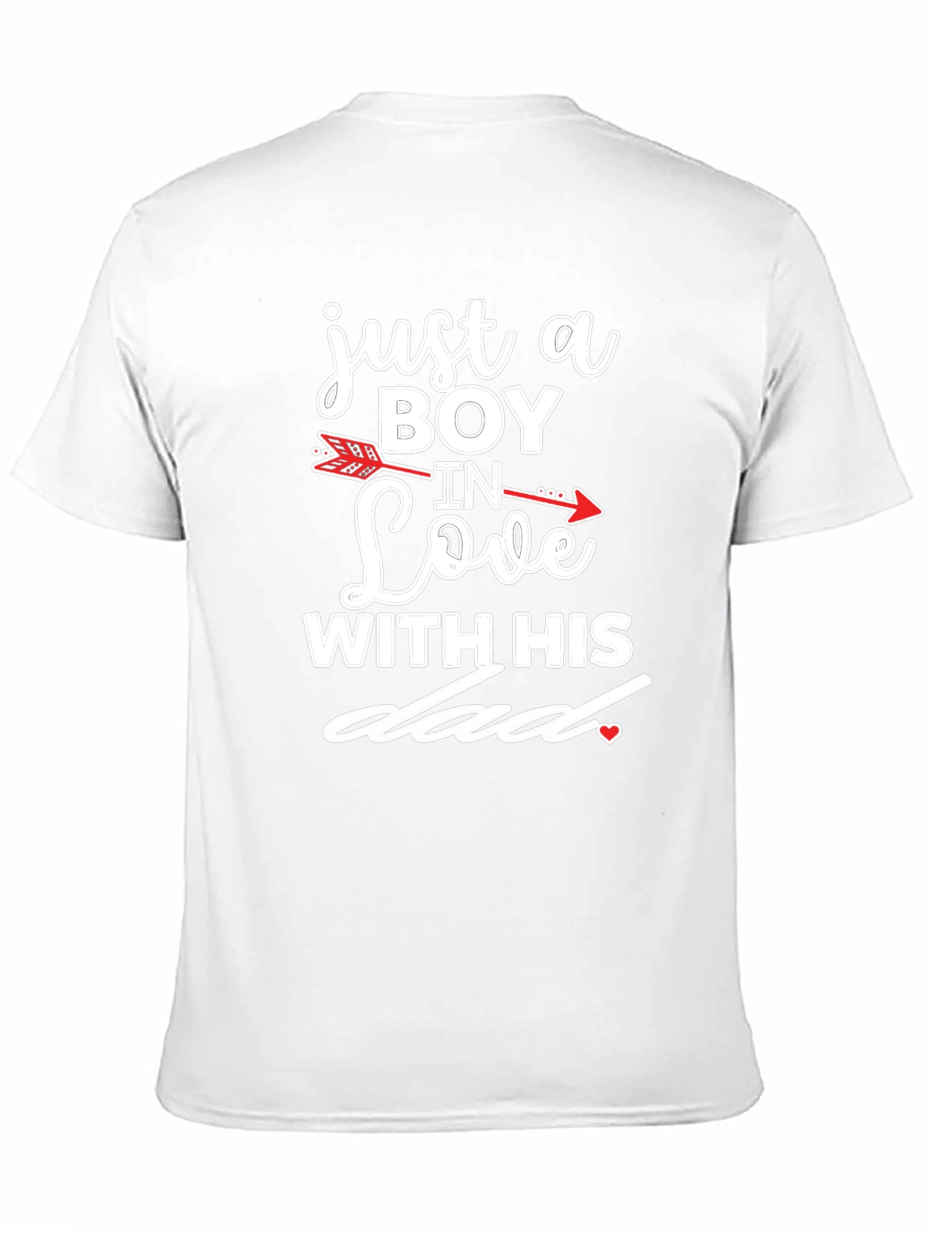 Boy In Love With His Dad Graphic T-Shirt