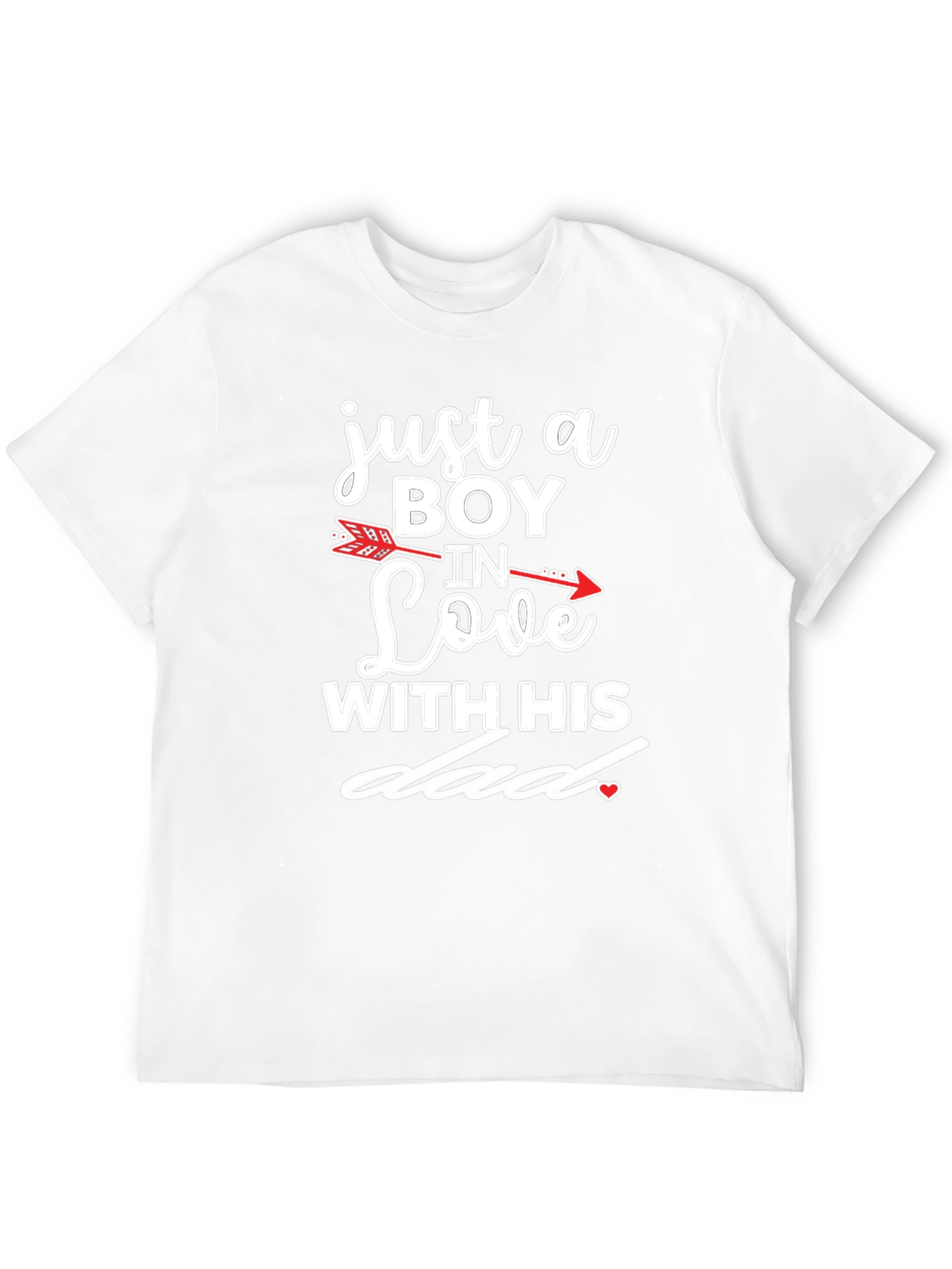 Boy In Love With His Dad Graphic T-Shirt