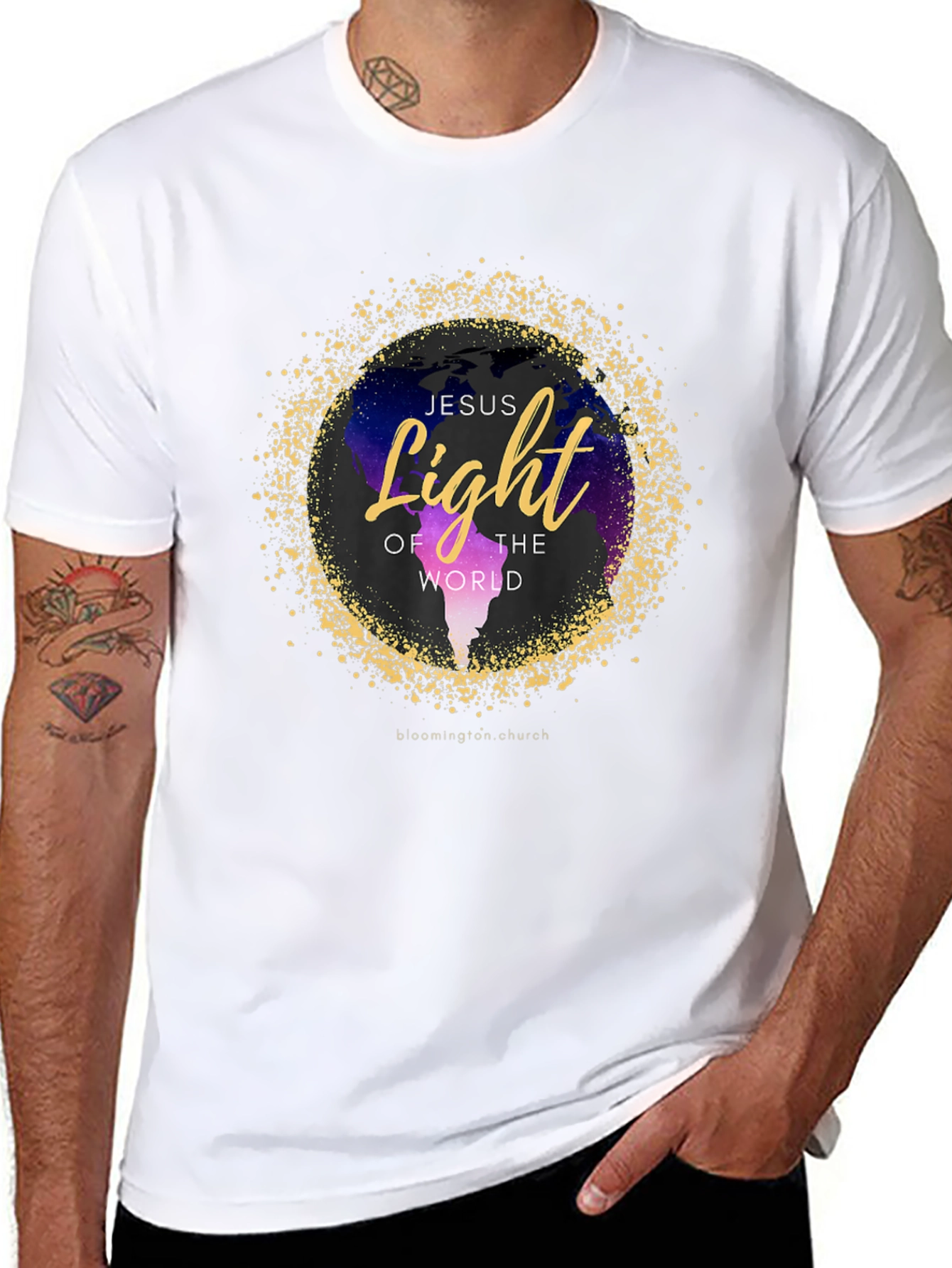 Jesus Light of the World Graphic T-Shirt