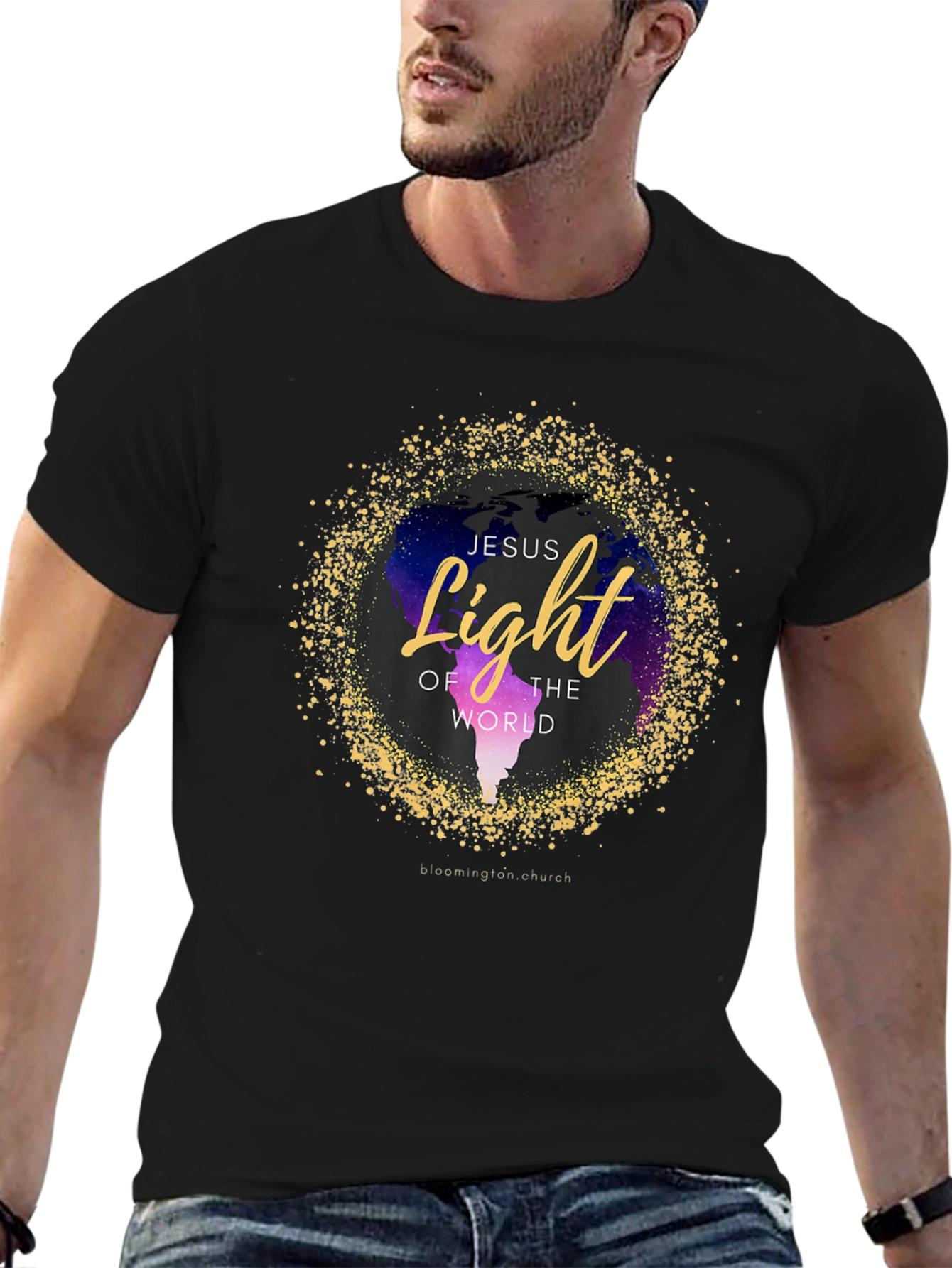 Jesus Light of the World Graphic T-Shirt