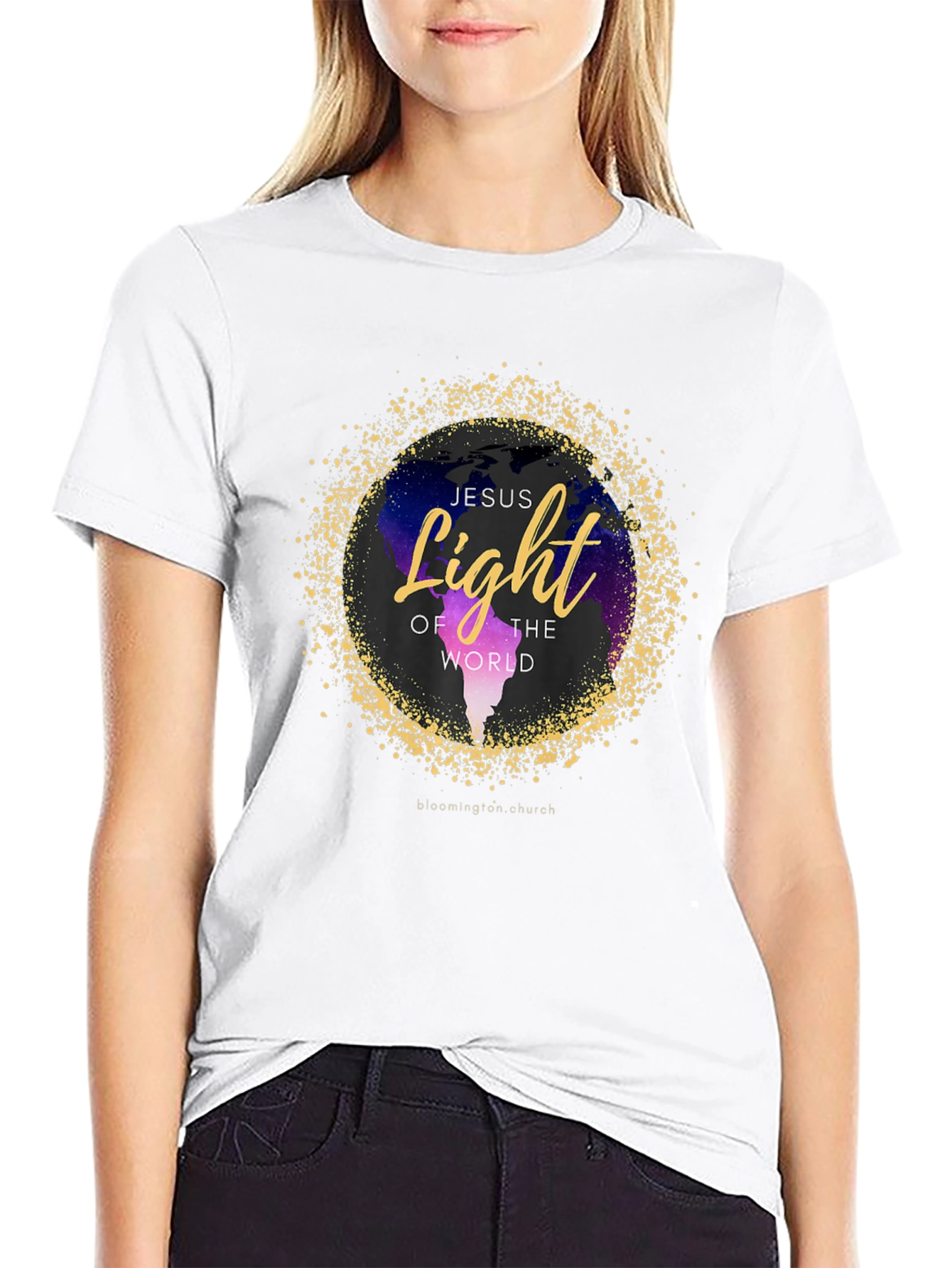 Jesus Light of the World Graphic T-Shirt