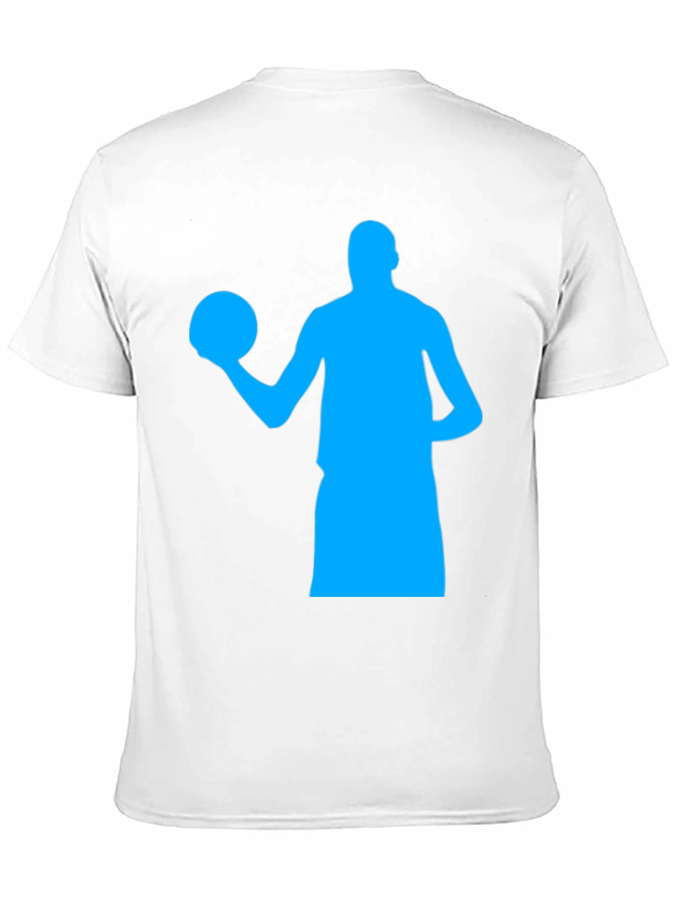 Basketball Player Graphic Tee - Black
