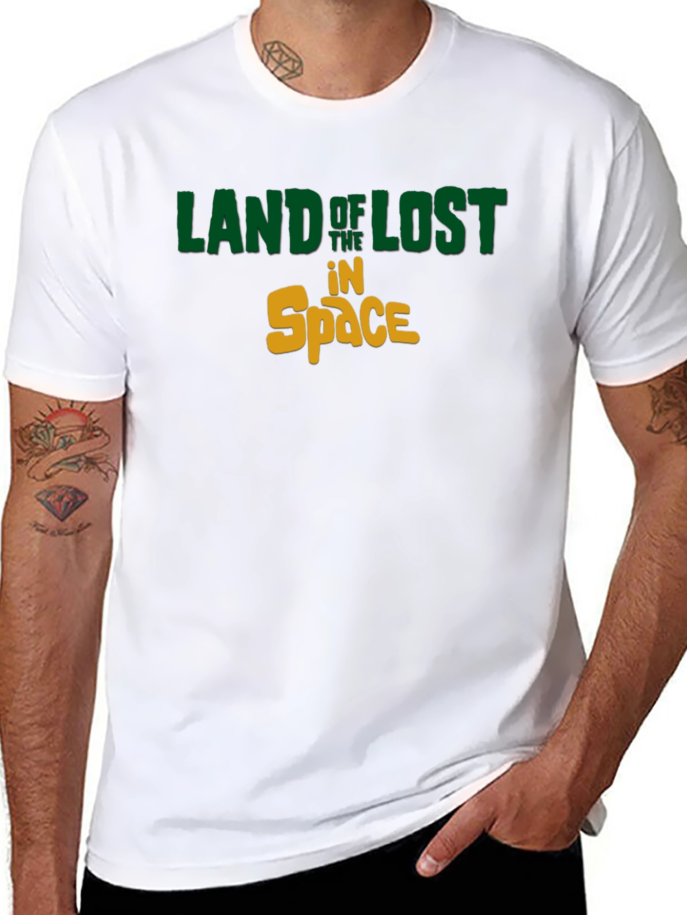 Land of the Lost IN Space Graphic T-Shirt