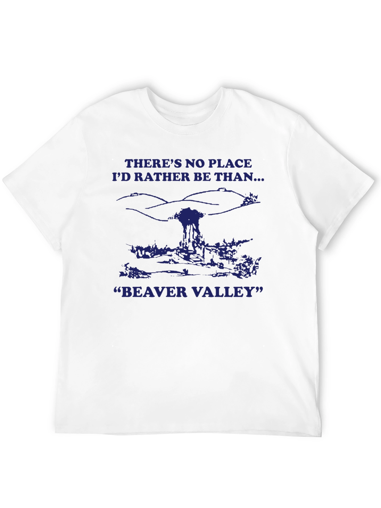 Beaver Valley Graphic T-Shirt - Soft Cotton Tee
