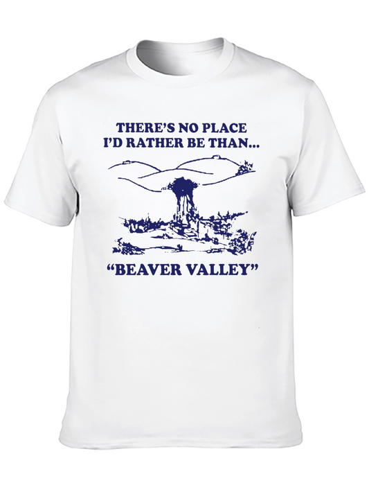 Beaver Valley Graphic T-Shirt - Soft Cotton Tee