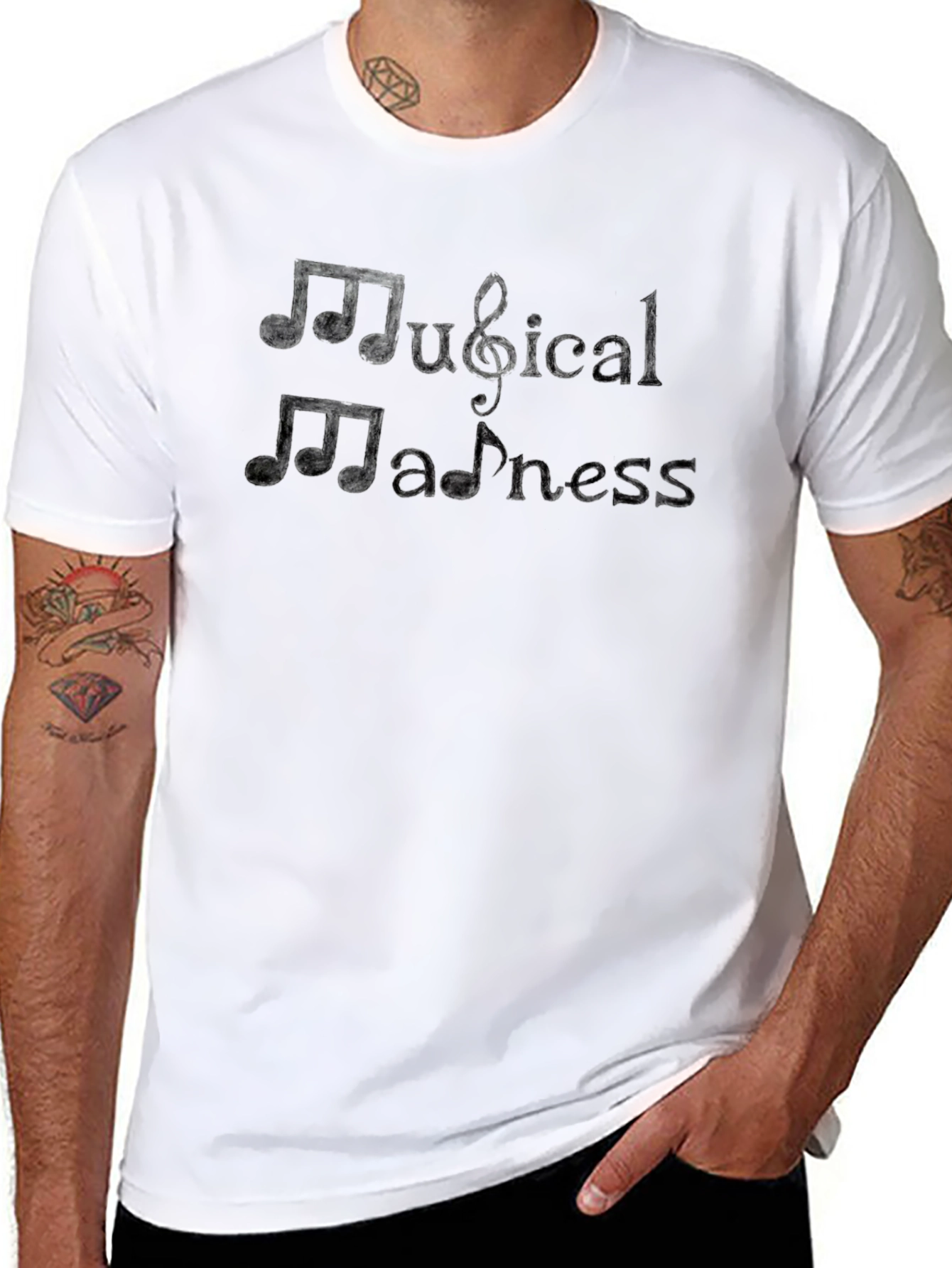 Musical Madness T-Shirt - Unique Music Inspired Tee