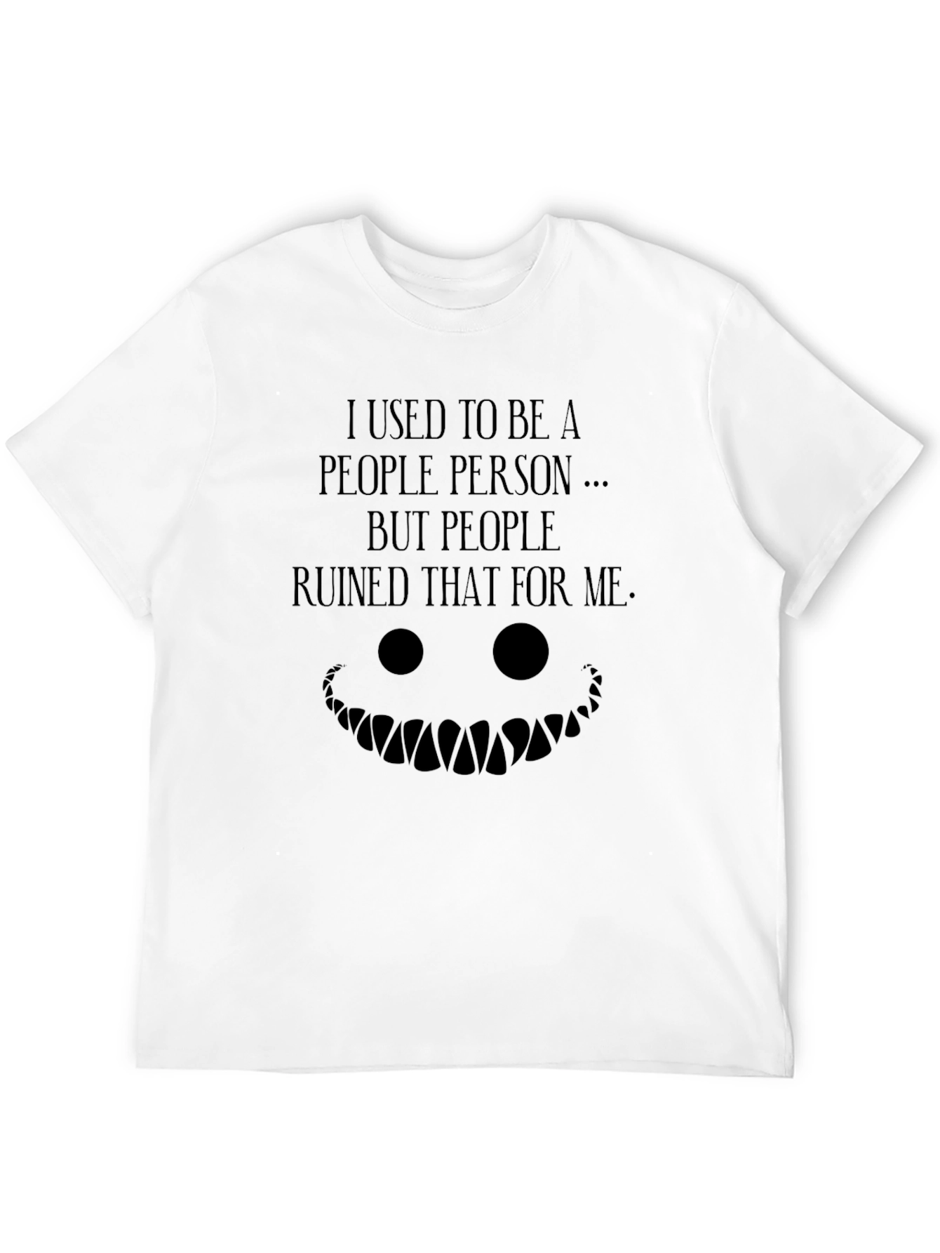 I Used To Be A People Person Graphic Tee