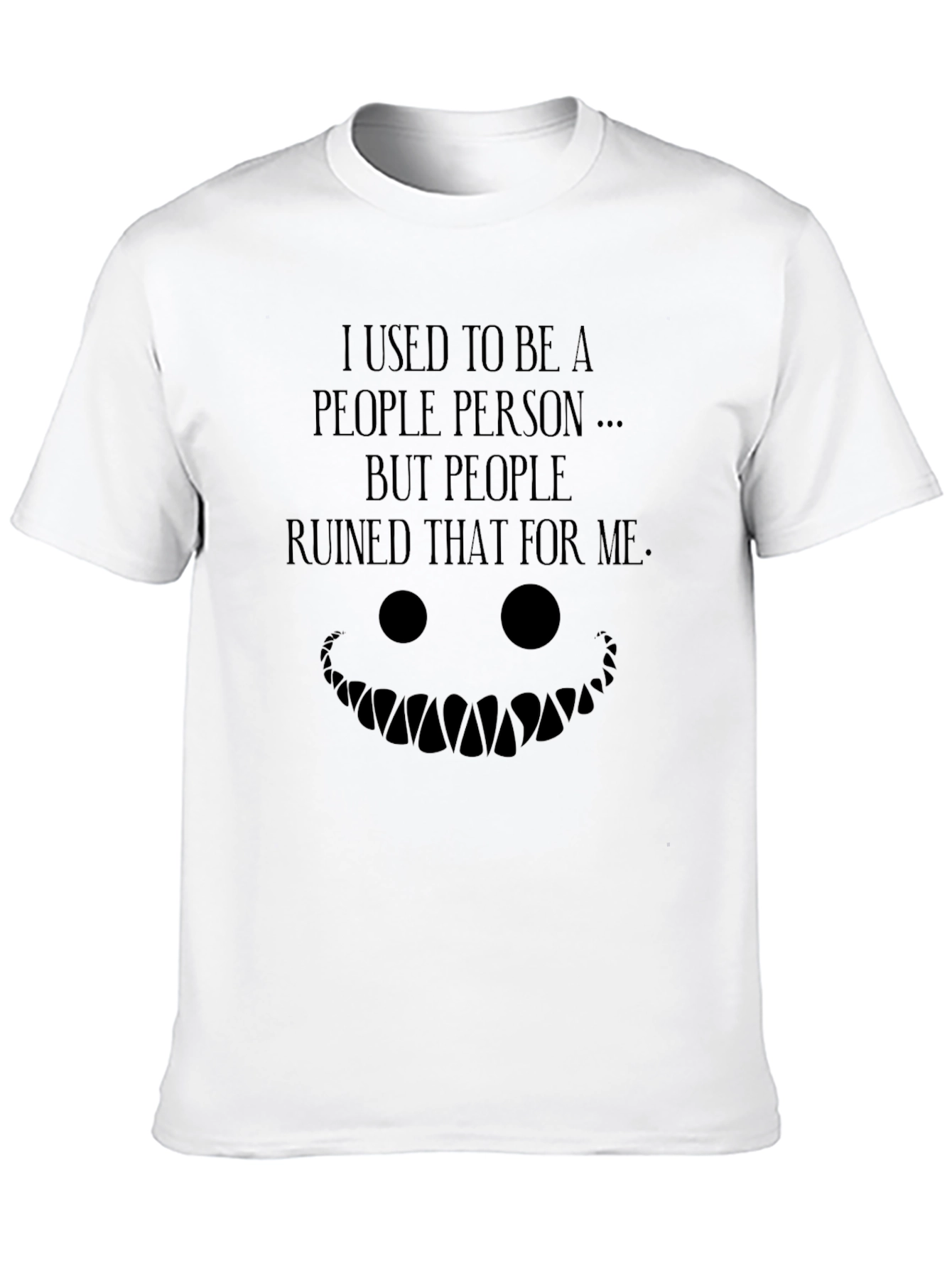 I Used To Be A People Person Graphic Tee