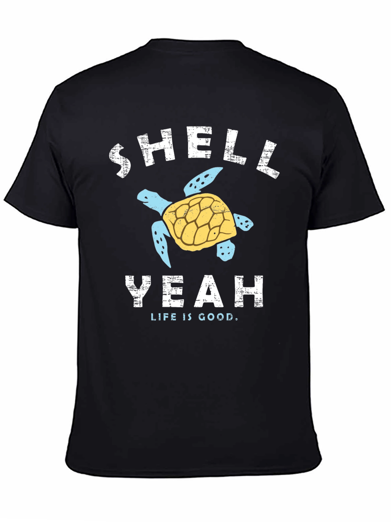 Shell Yeah Turtle Graphic T-Shirt