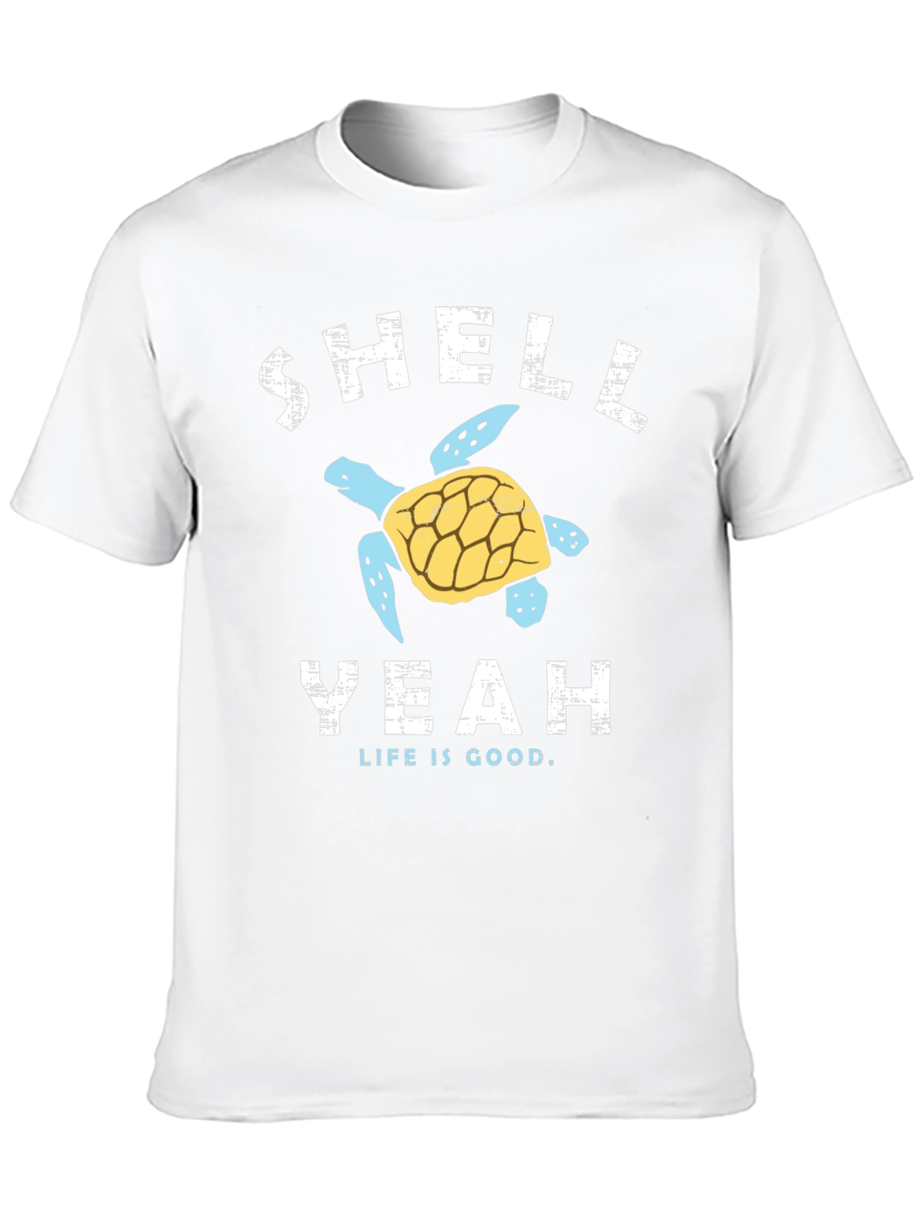 Shell Yeah Turtle Graphic T-Shirt