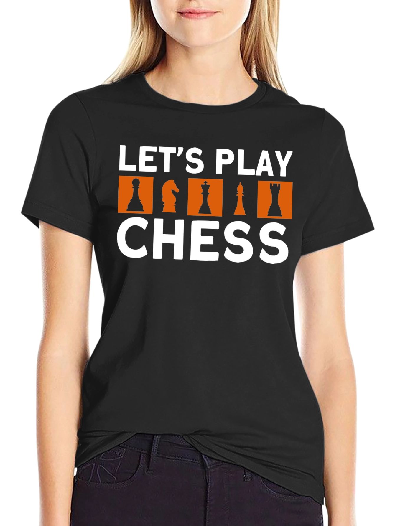 Lets Play Chess Graphic Tee