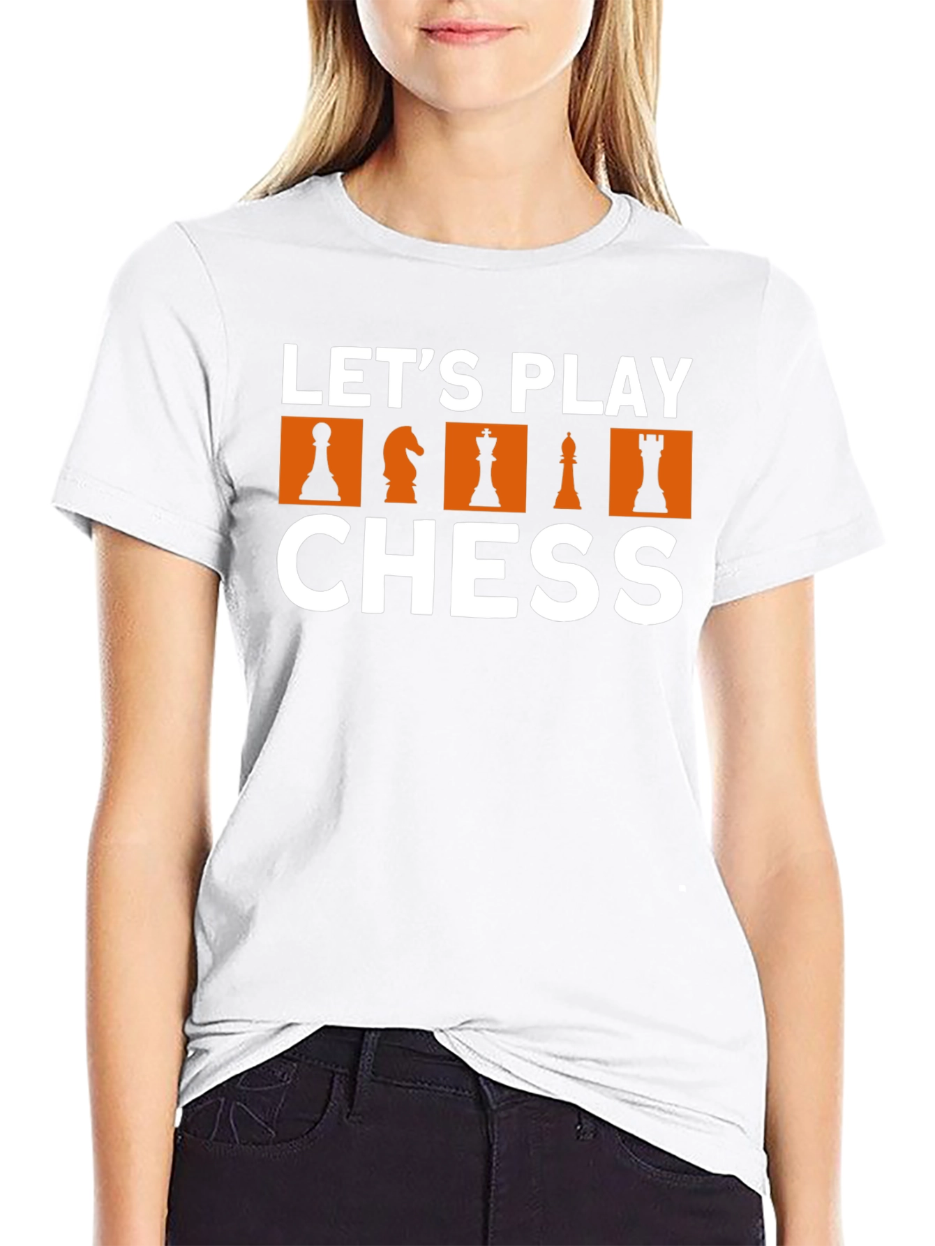 Lets Play Chess Graphic Tee