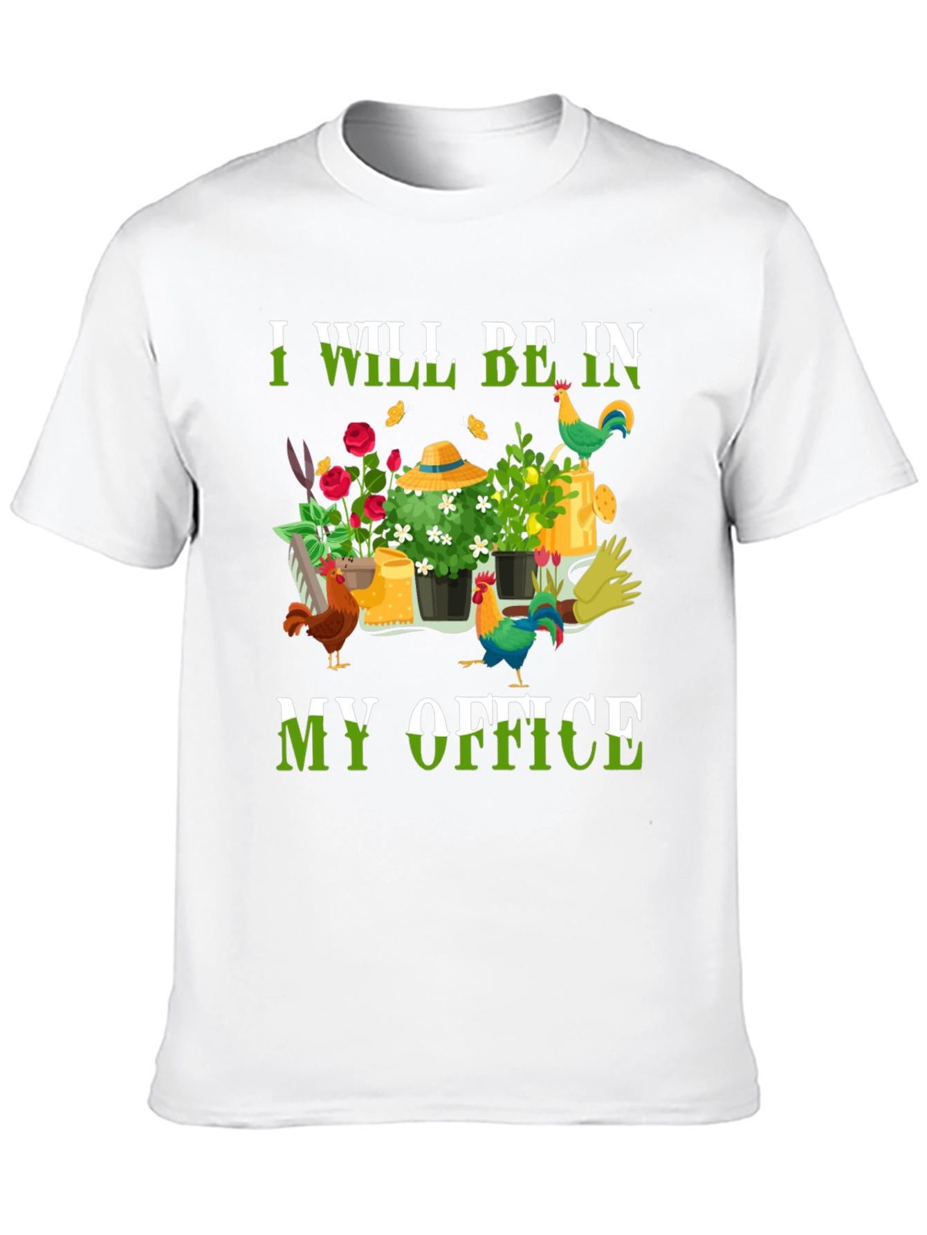 Gardeners Office T-Shirt - Gardening Lover Tee