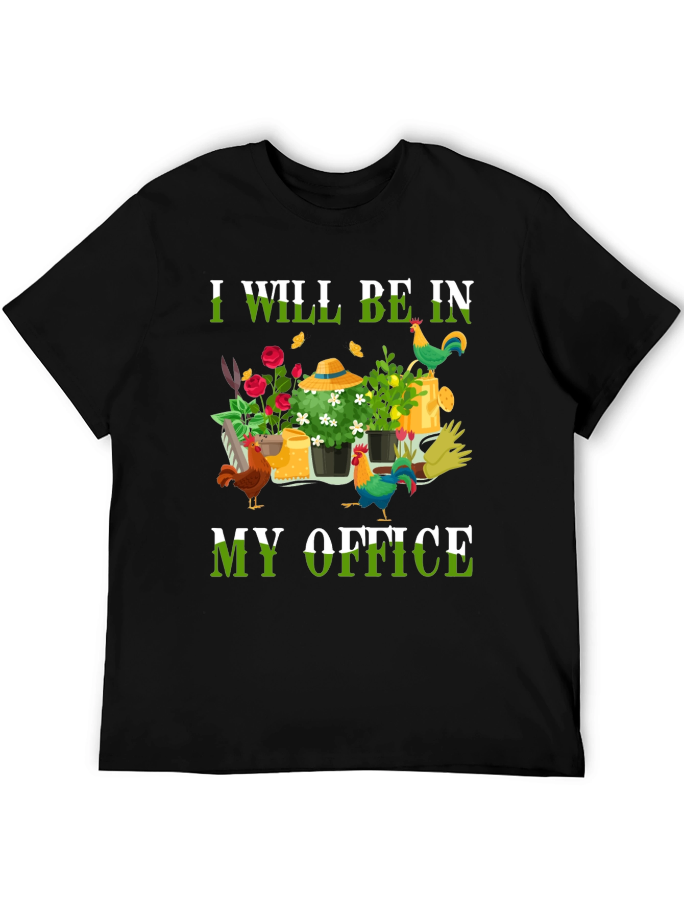 Gardeners Office T-Shirt - Gardening Lover Tee