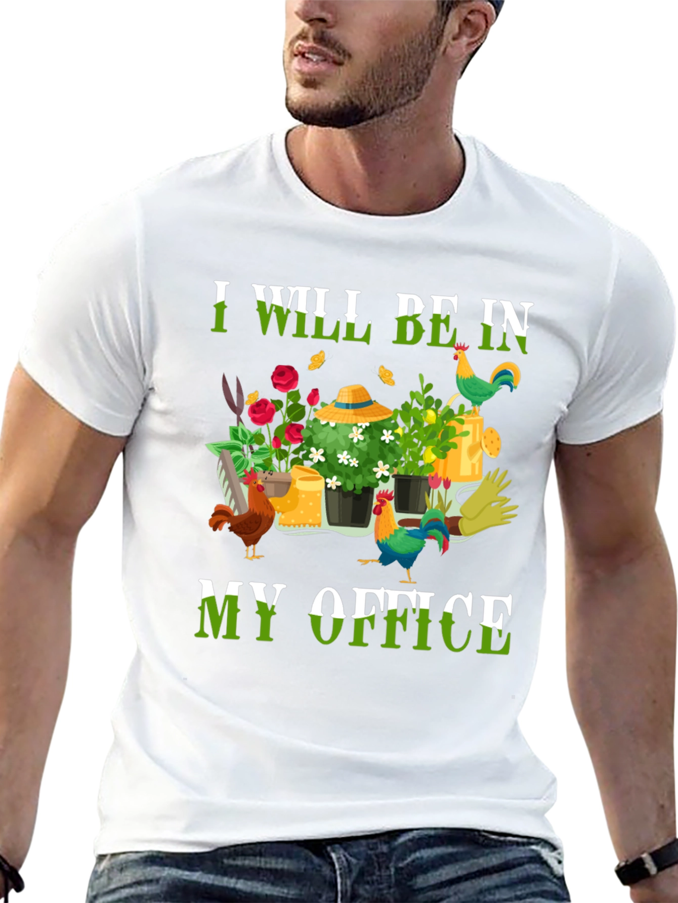 Gardeners Office T-Shirt - Gardening Lover Tee
