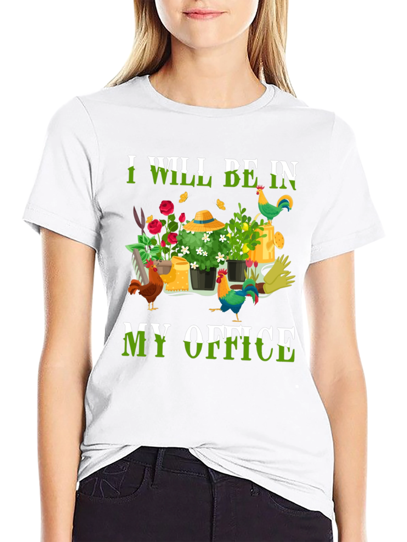 Gardeners Office T-Shirt - Gardening Lover Tee