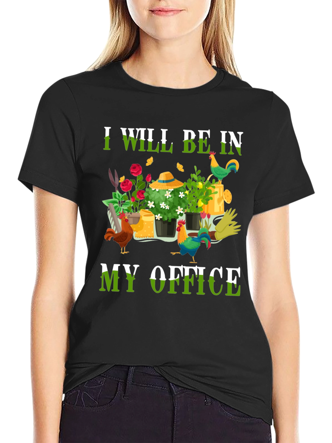 Gardeners Office T-Shirt - Gardening Lover Tee