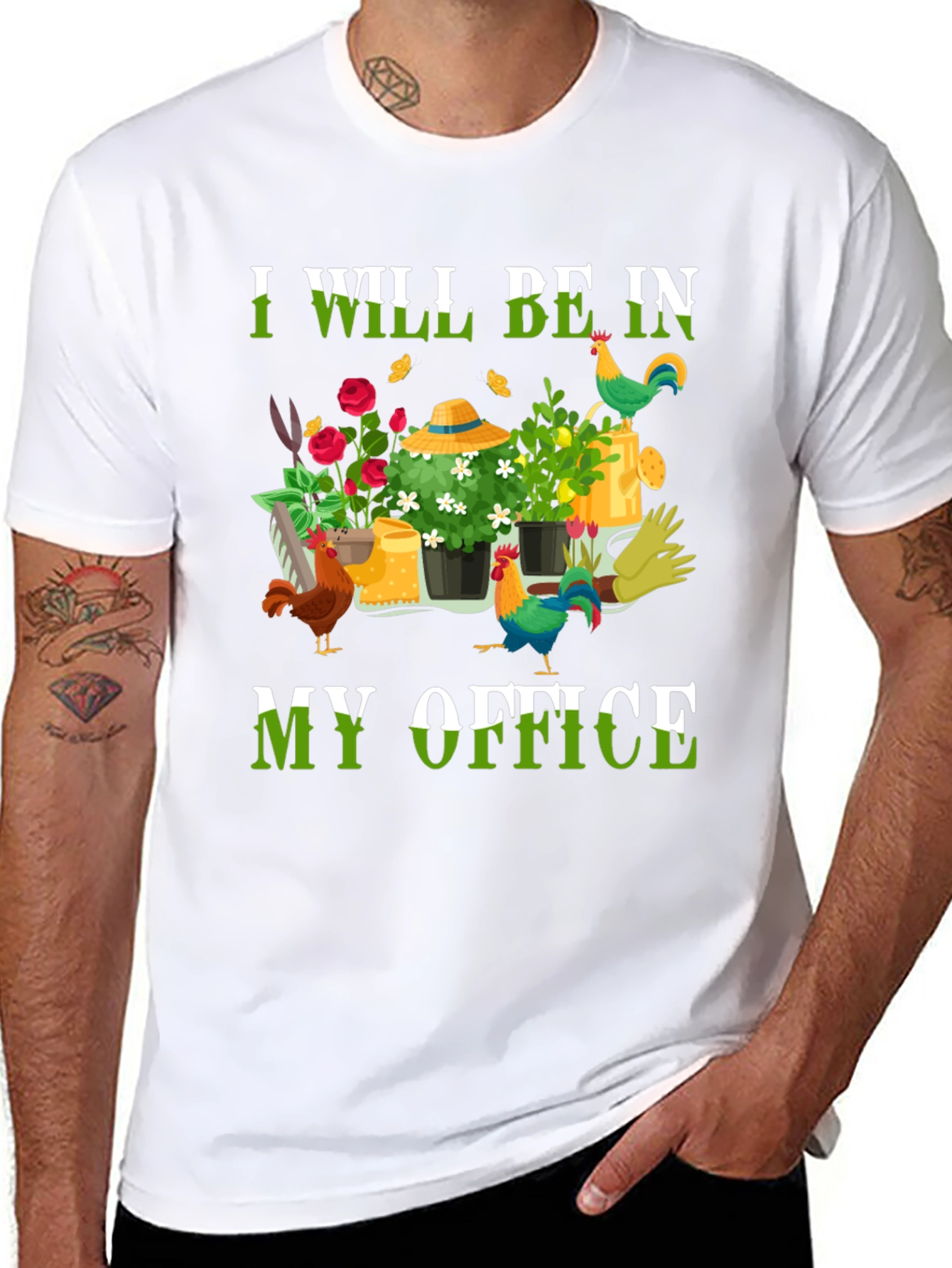 Gardeners Office T-Shirt - Gardening Lover Tee