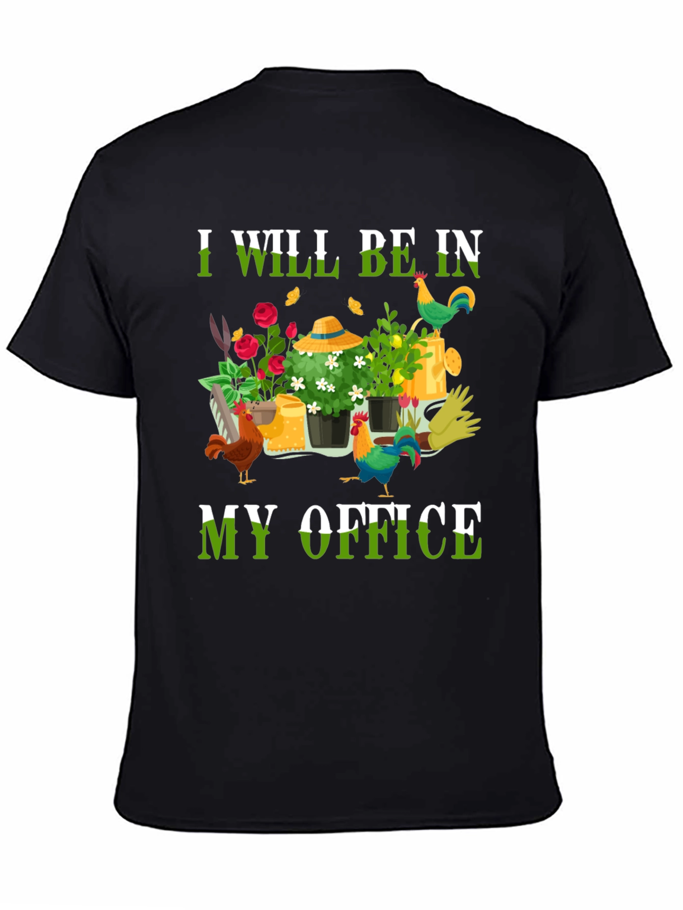 Gardeners Office T-Shirt - Gardening Lover Tee
