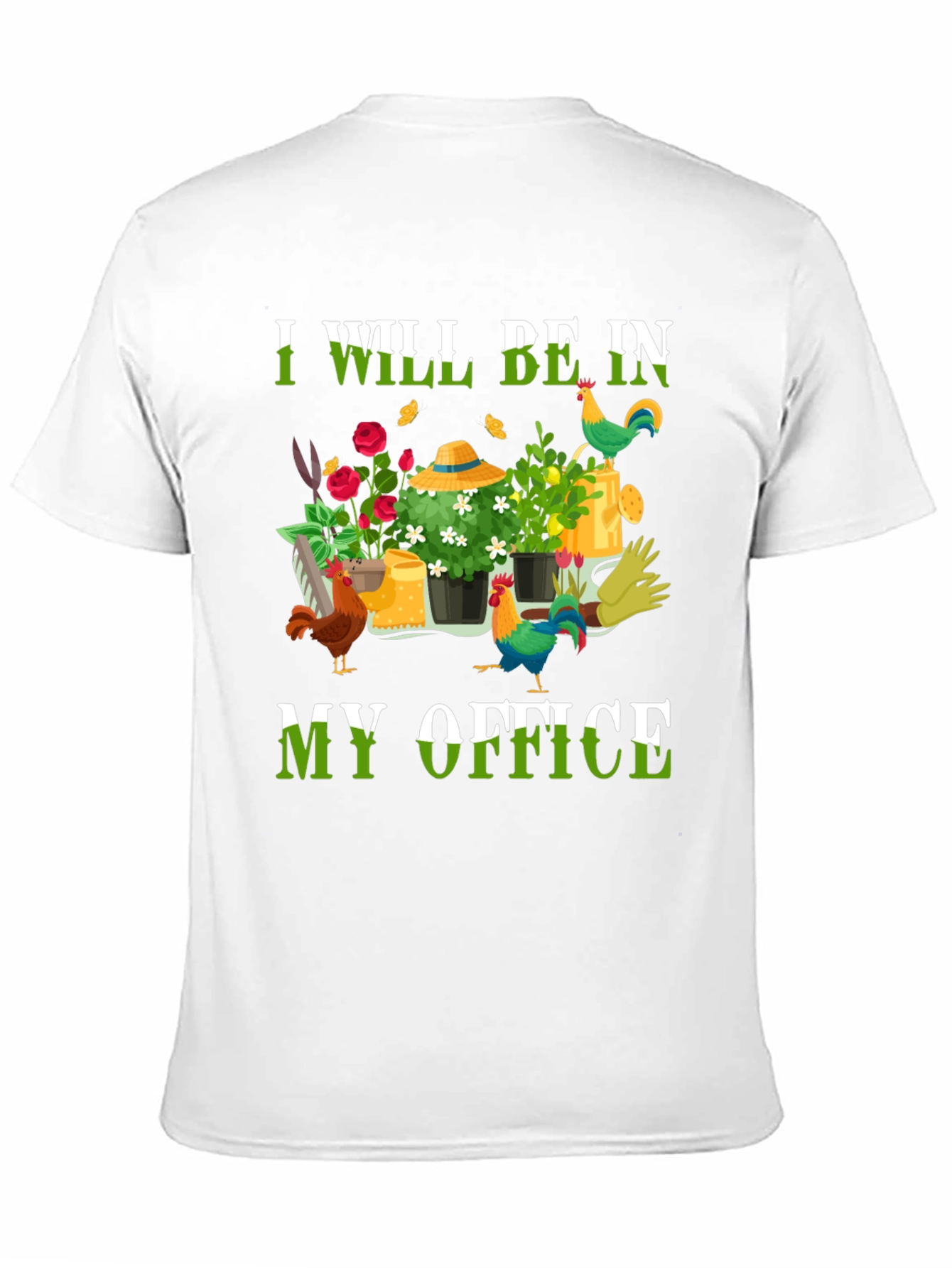 Gardeners Office T-Shirt - Gardening Lover Tee