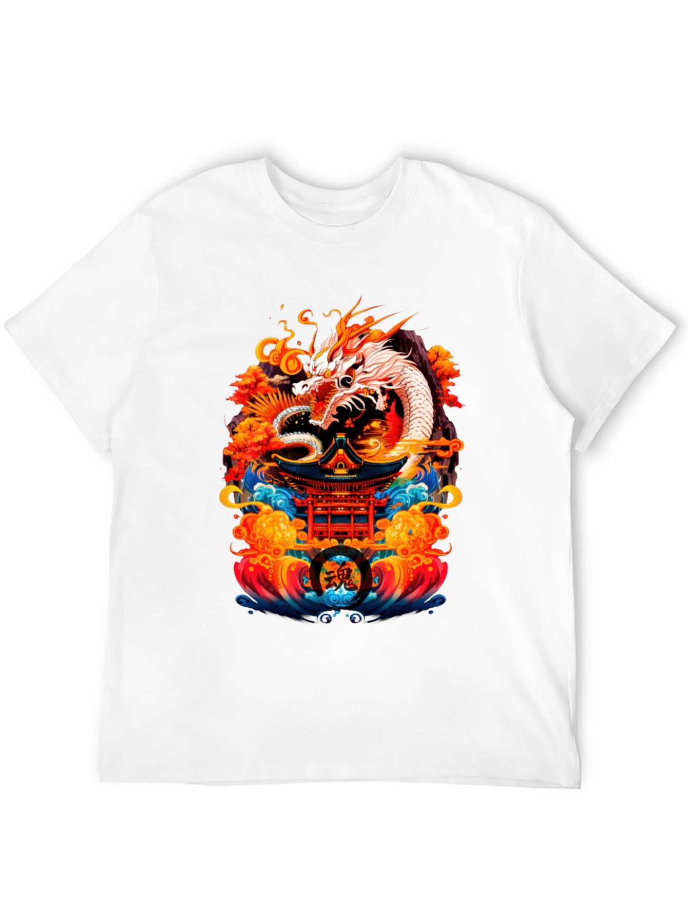 Dragon Temple Graphic Tee
