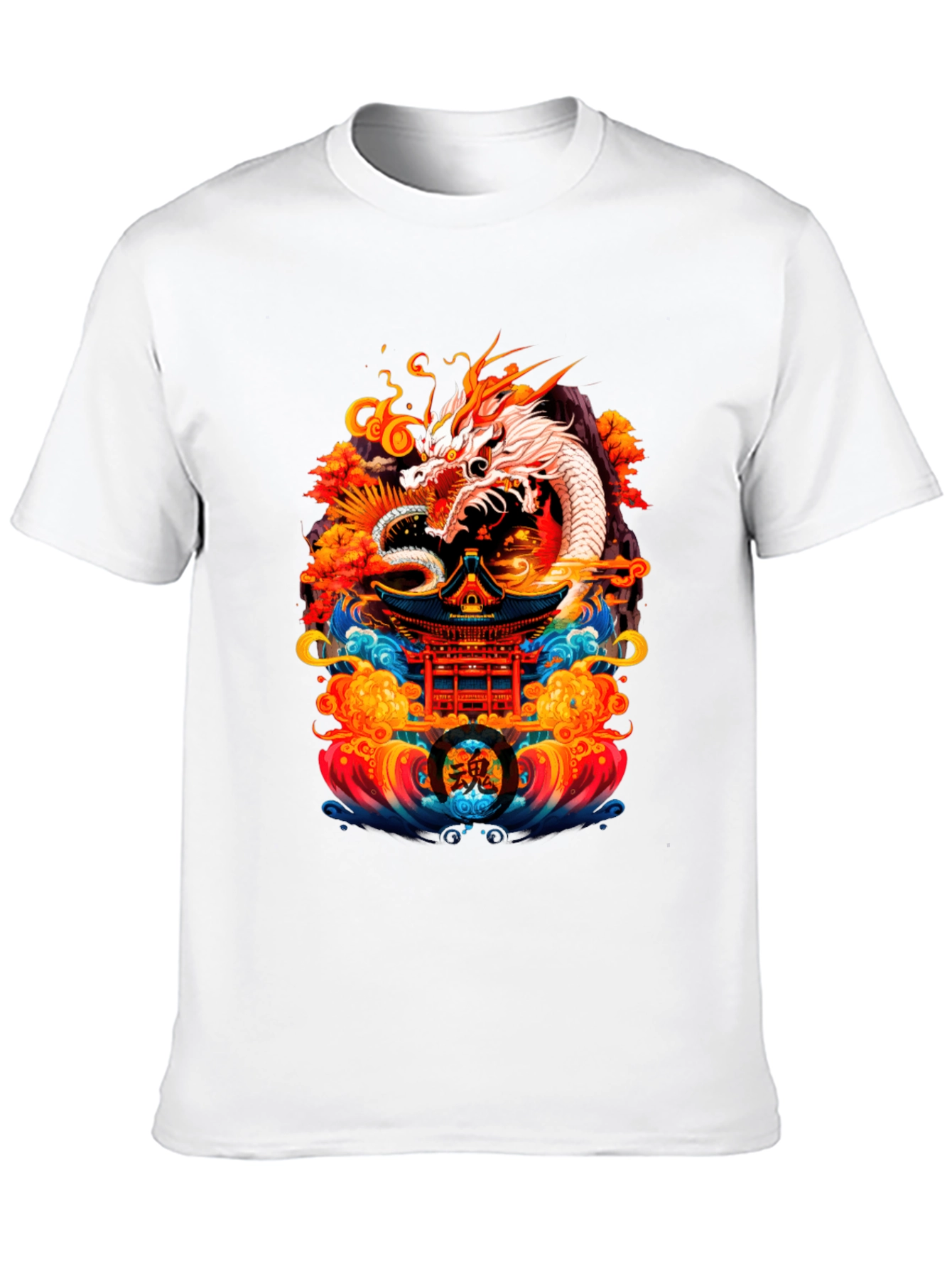 Dragon Temple Graphic Tee