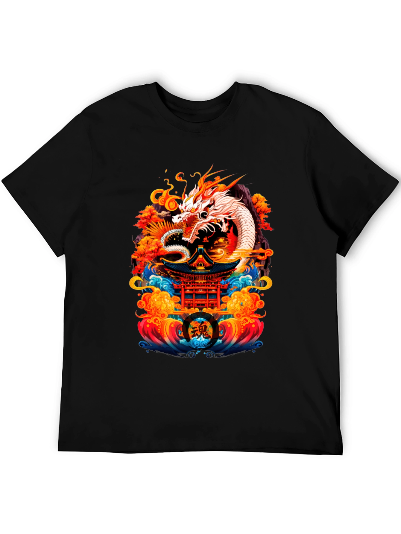 Dragon Temple Graphic Tee