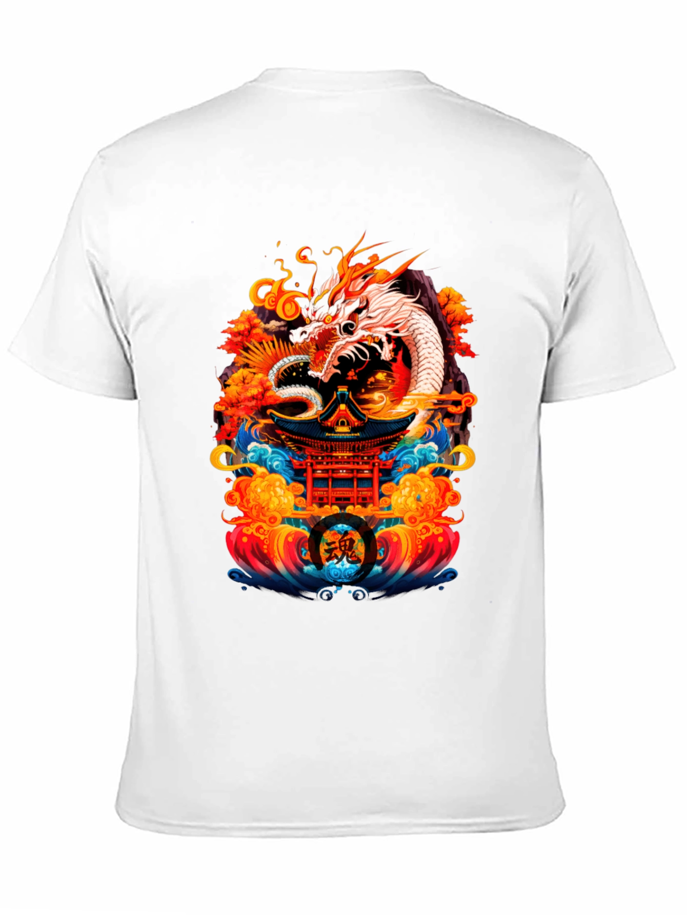 Dragon Temple Graphic Tee
