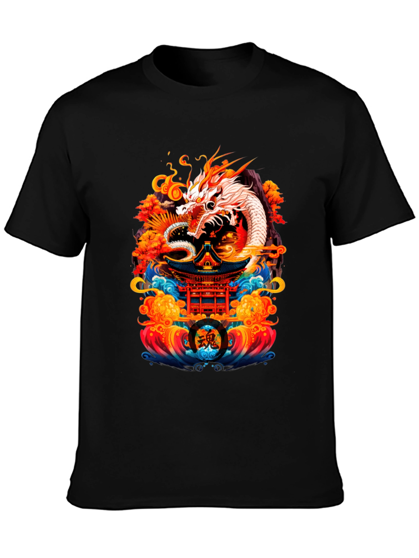 Dragon Temple Graphic Tee