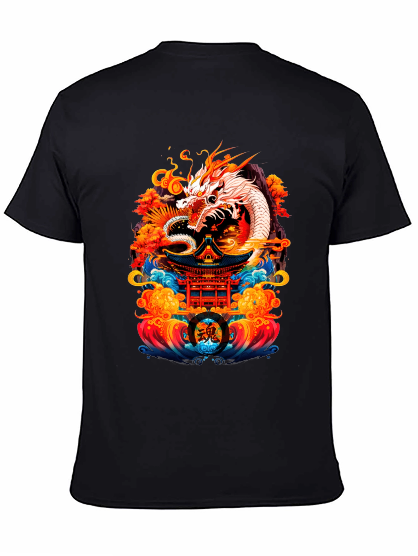 Dragon Temple Graphic Tee