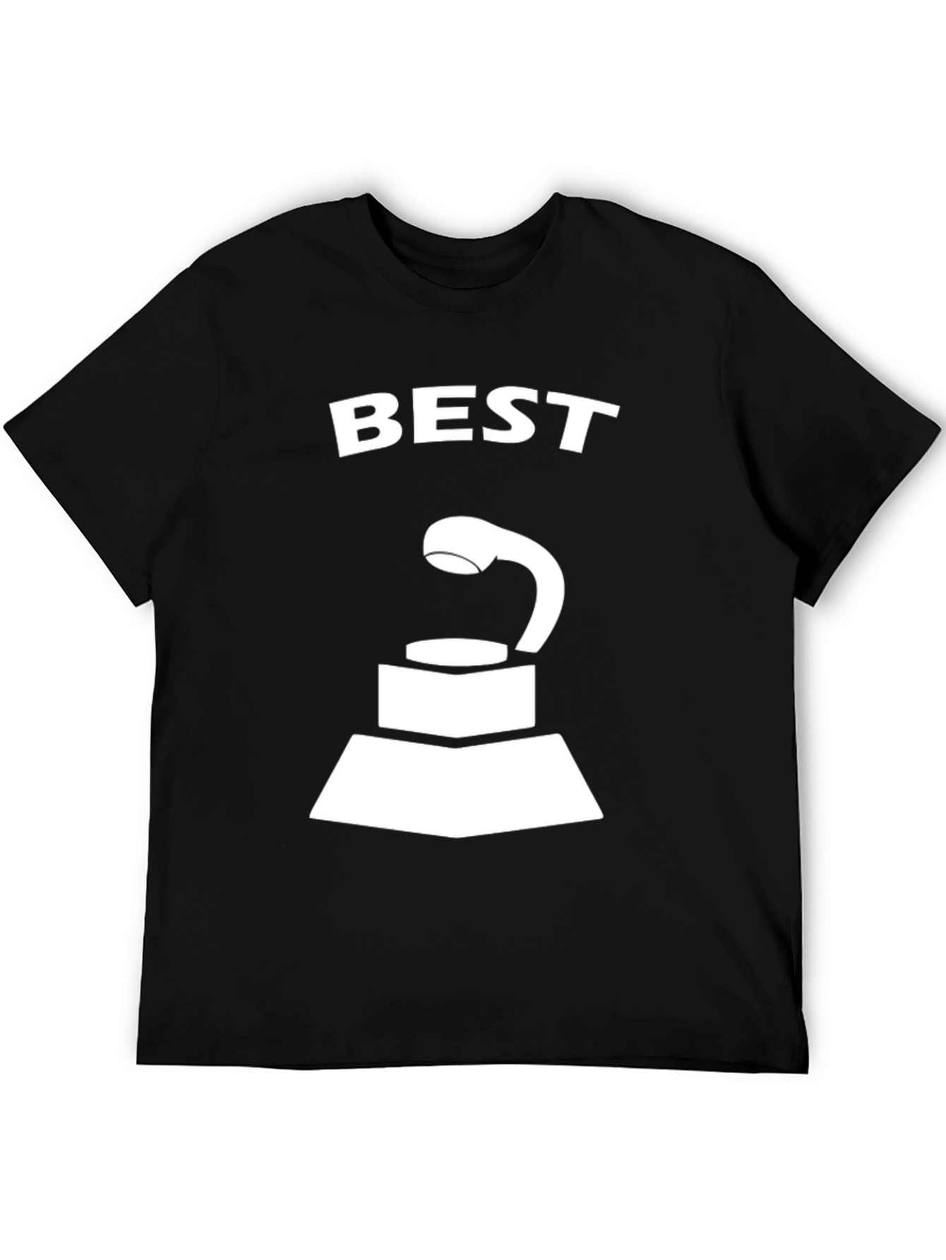 Best Award T-Shirt - Black Graphic Tee