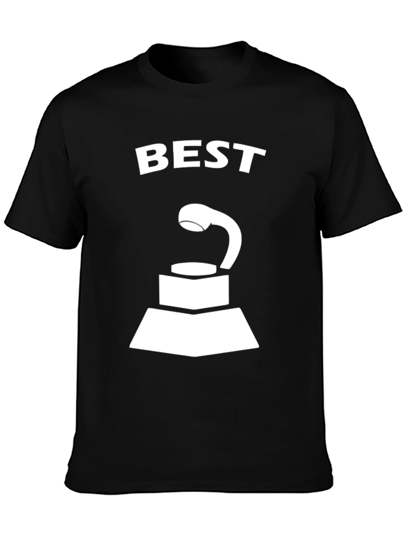 Best Award T-Shirt - Black Graphic Tee
