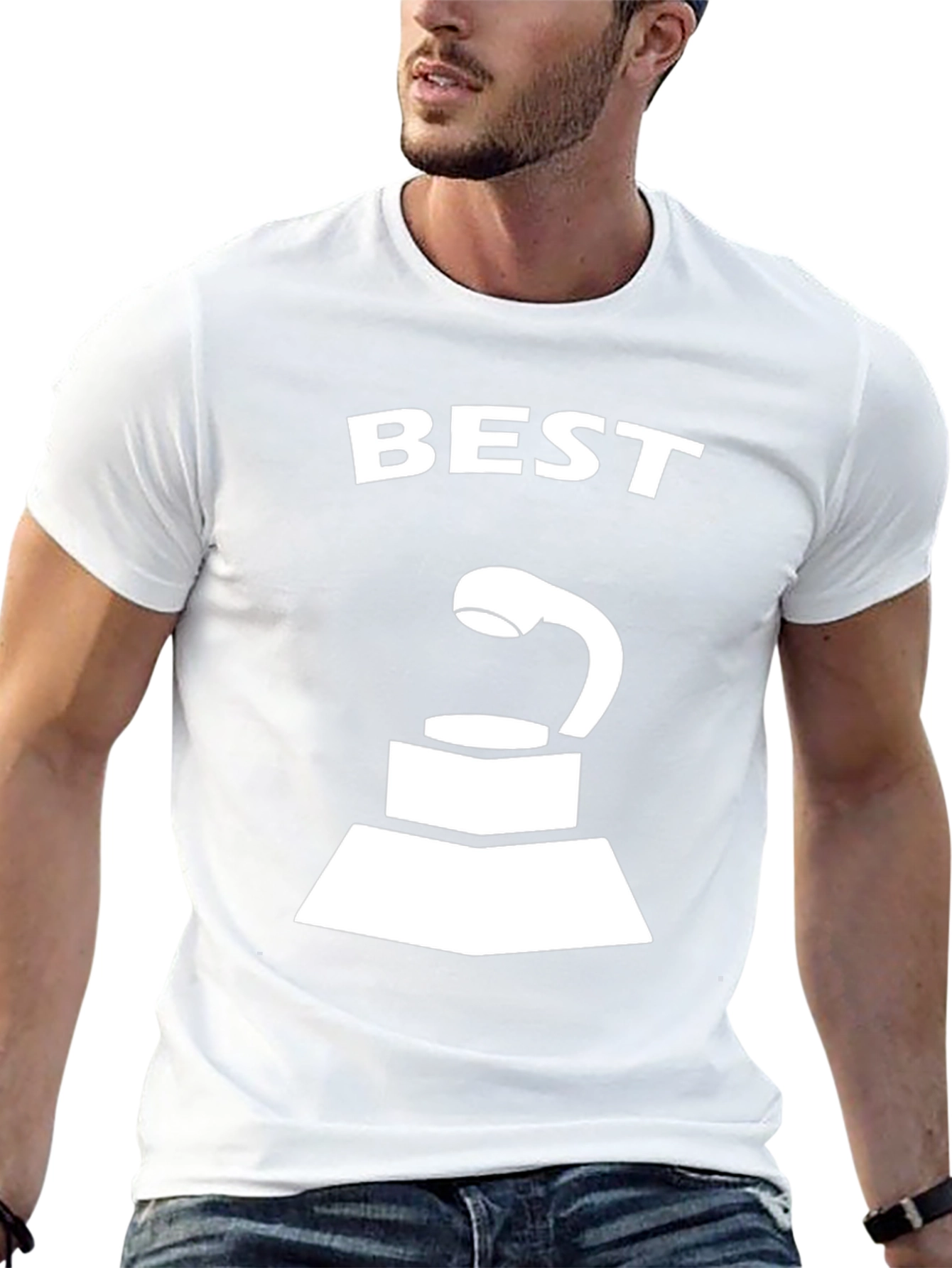 Best Award T-Shirt - Black Graphic Tee