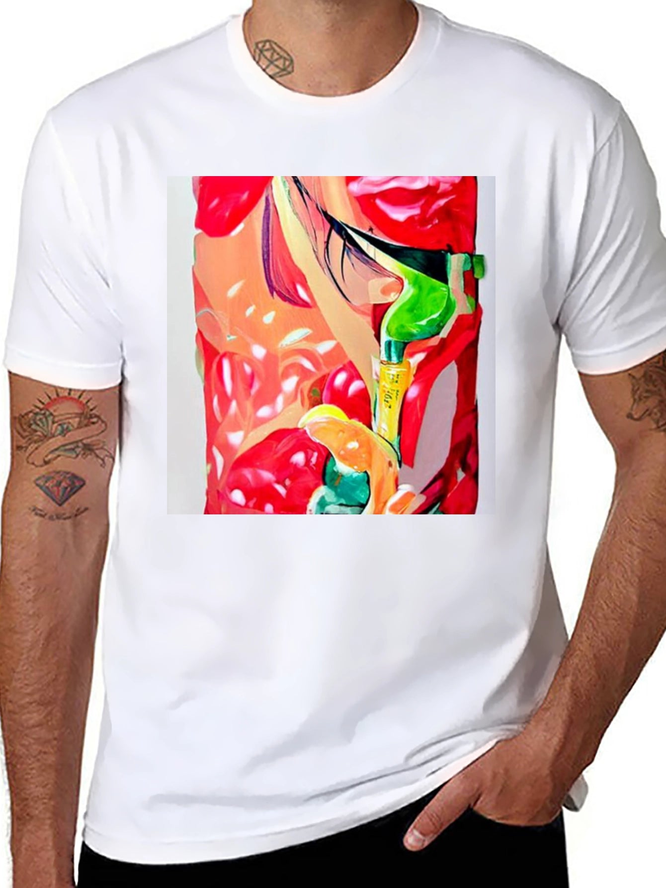 Abstract Art T-Shirt - Modern Graphic Tee