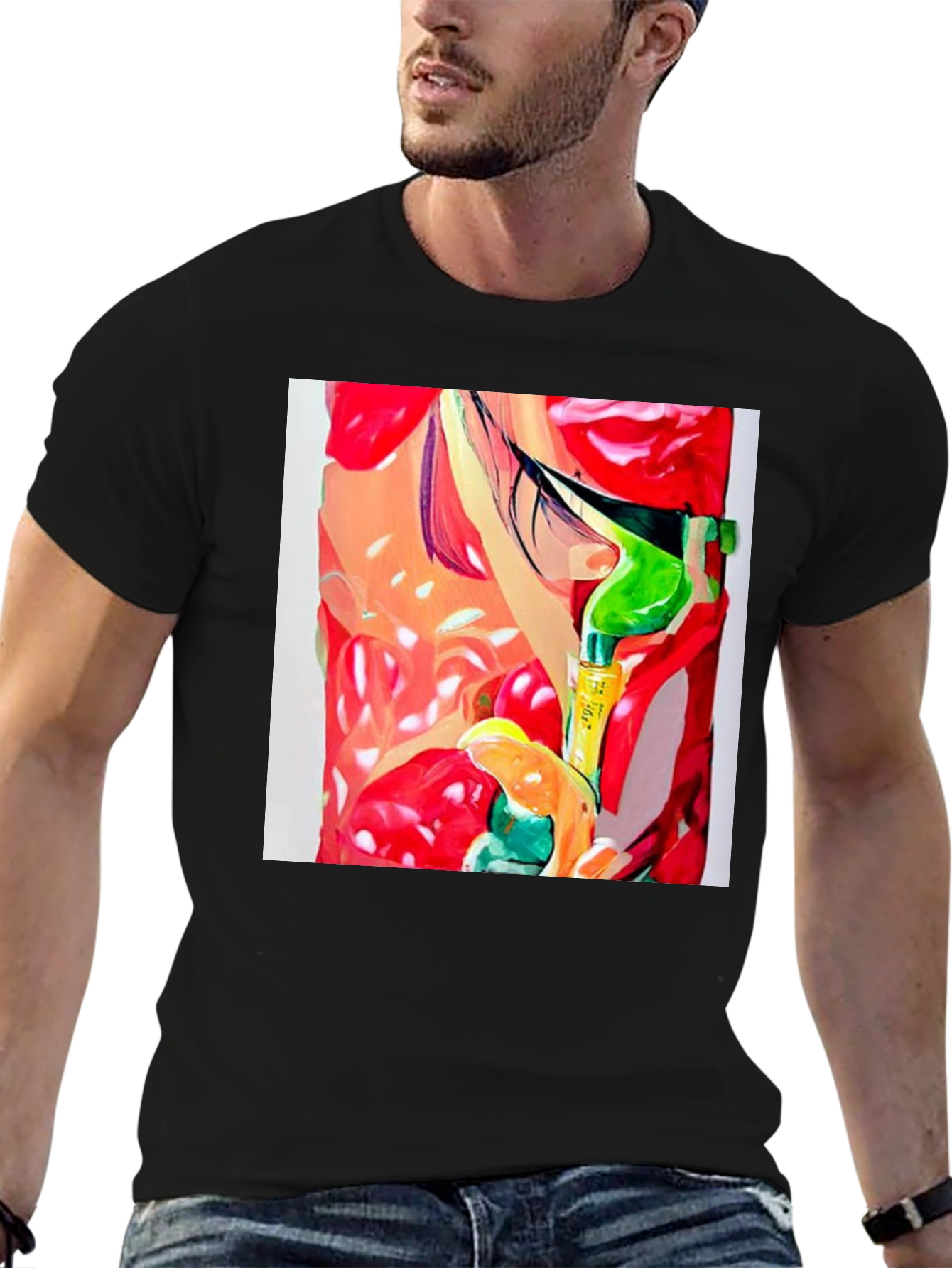 Abstract Art T-Shirt - Modern Graphic Tee