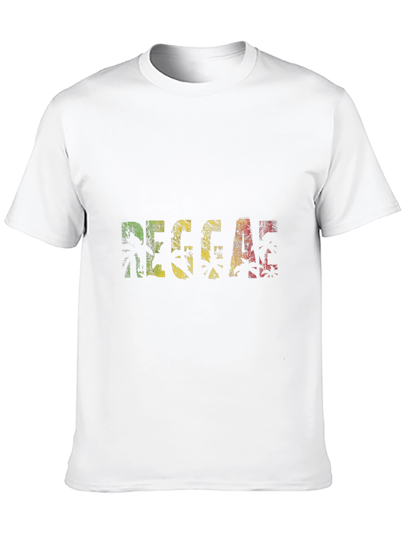 Reggae Graphic Print Black T-Shirt