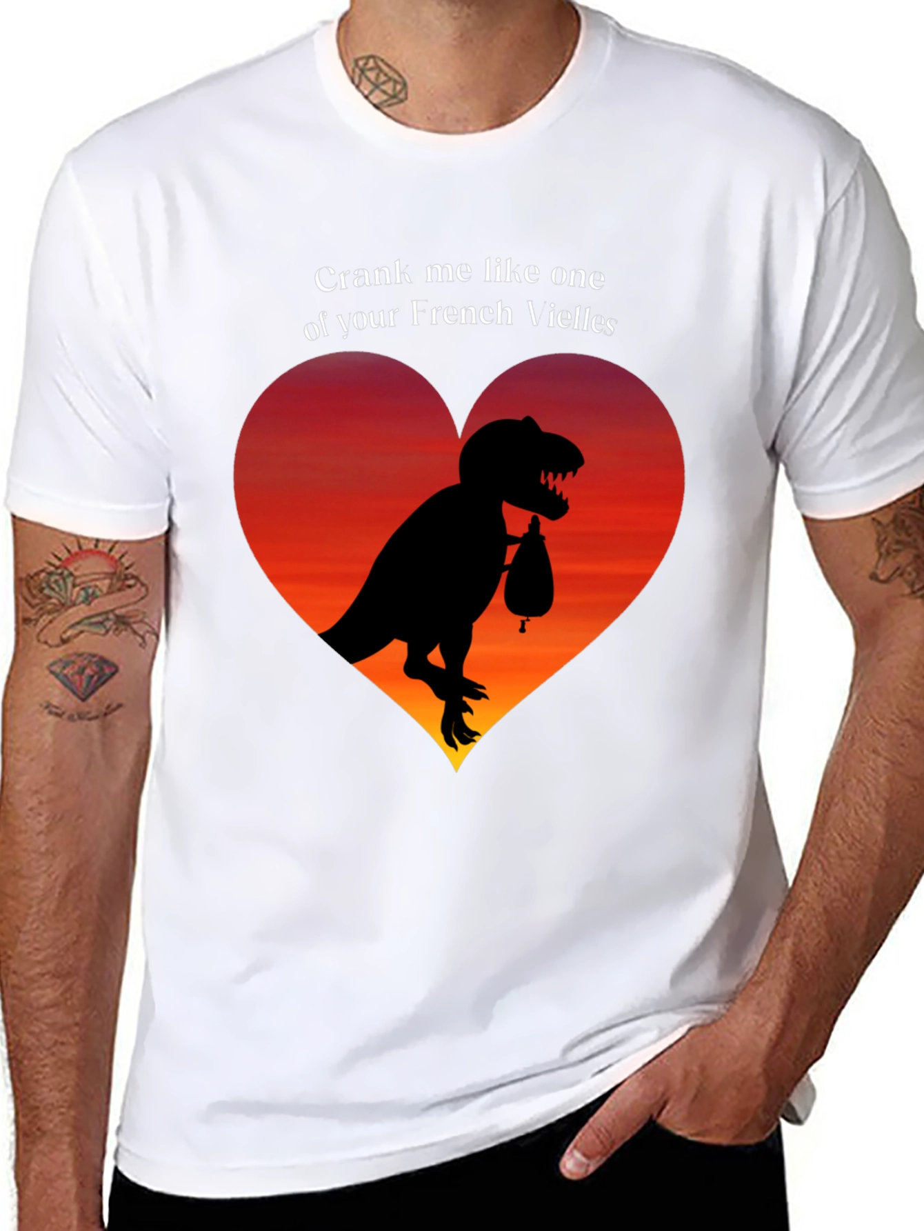 Crank Me Like One of Your French Vielles T-Shirt