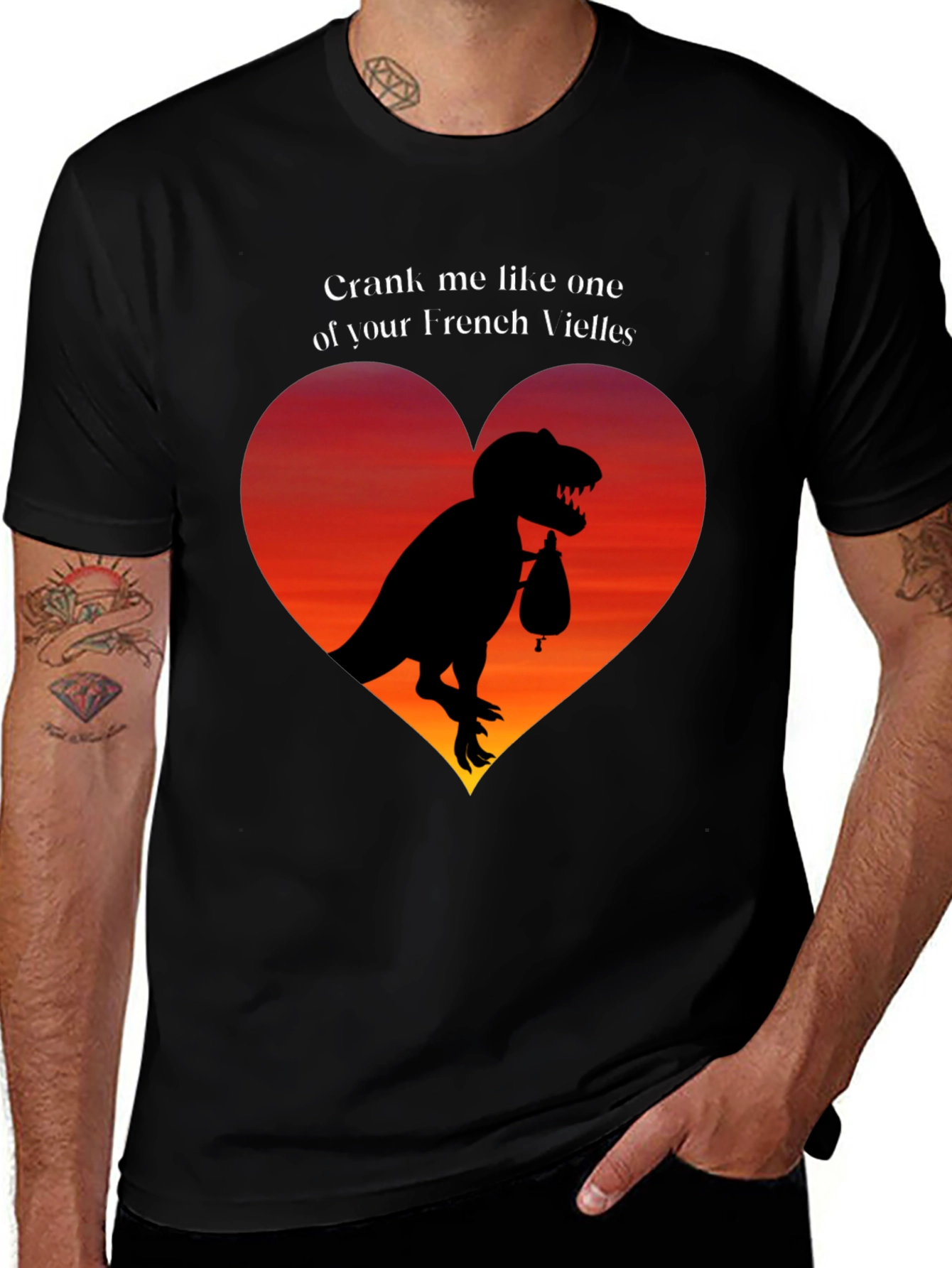 Crank Me Like One of Your French Vielles T-Shirt