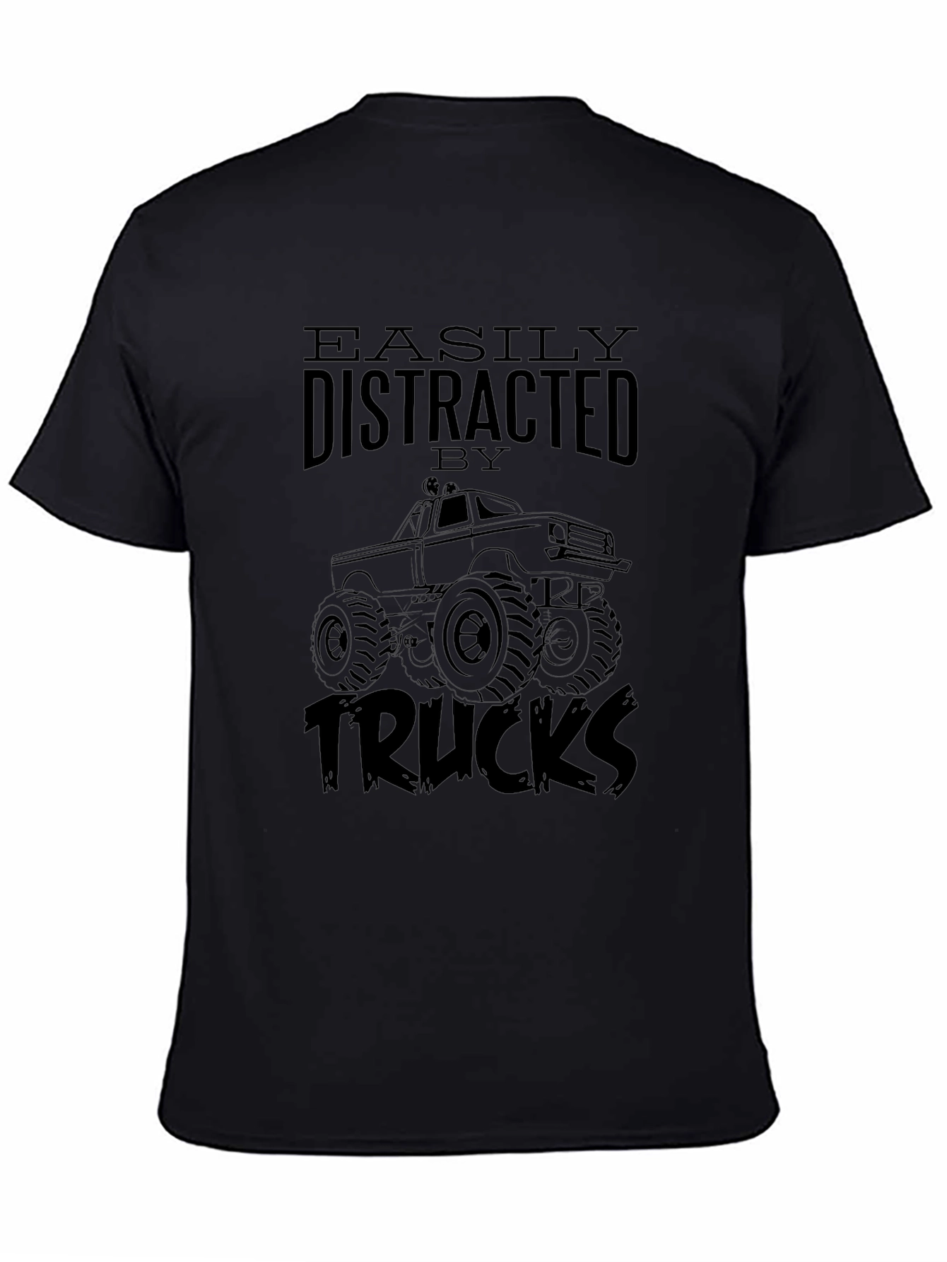 Easily Distracted by Trucks Graphic Tee