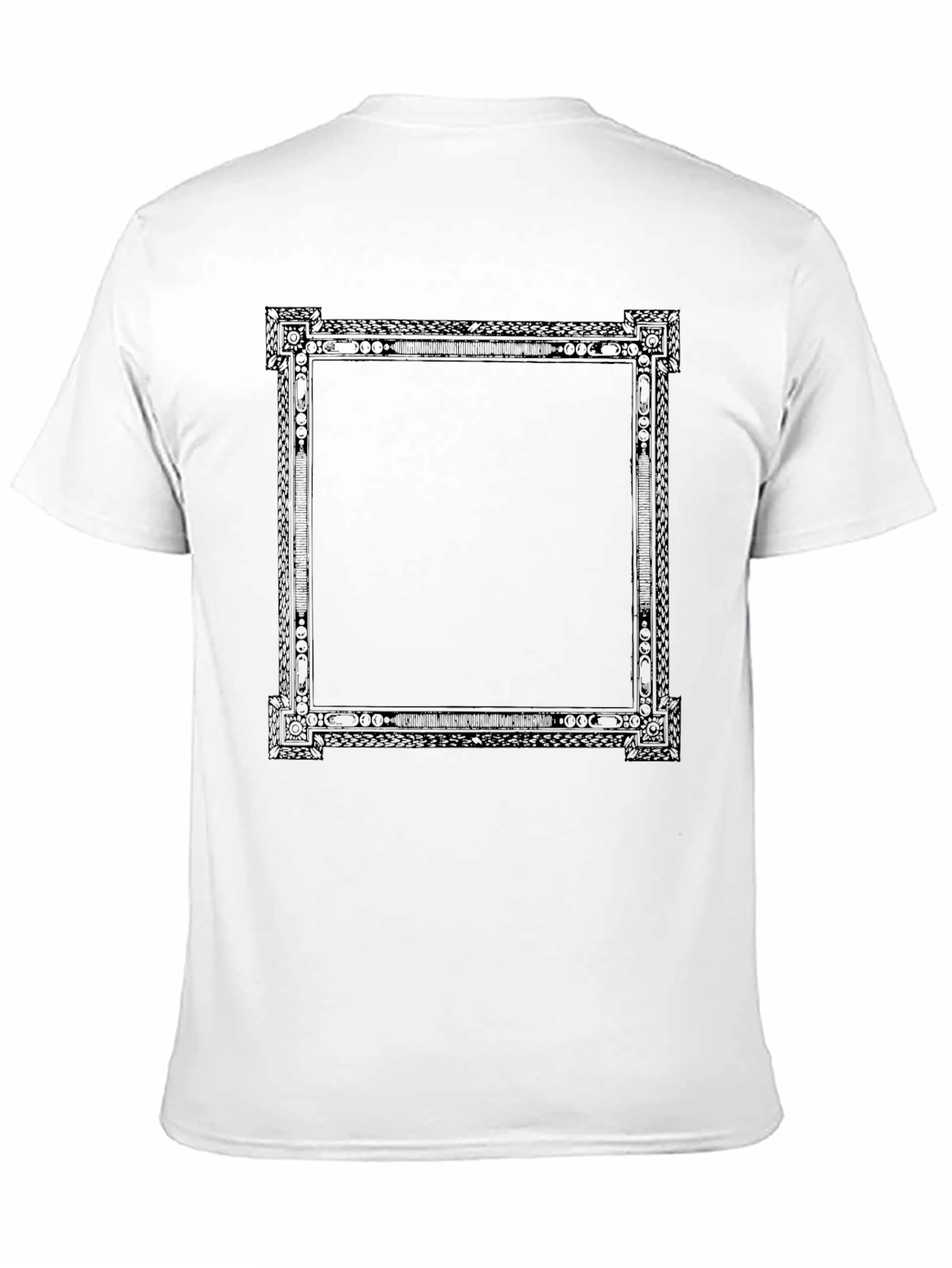 Framed Graphic Tee - Modern Minimalist Design