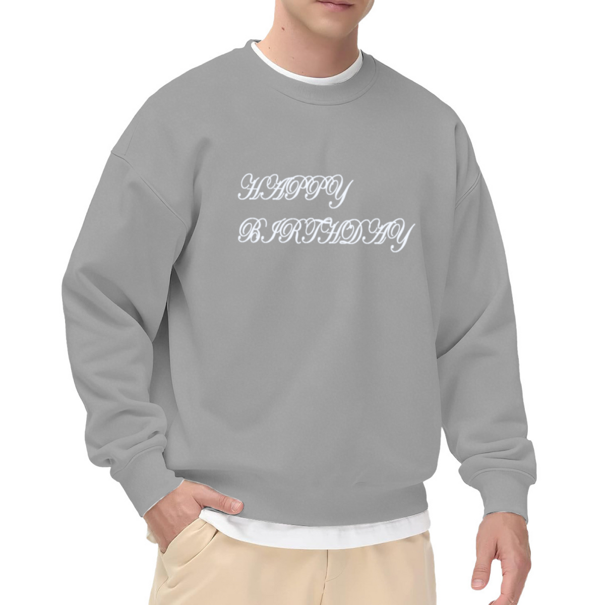 HAPPY BIRTHDAY - Celebration Party Graphic ԲÁìÎÀÒÂ | Unisex Pullover Sweatshirt