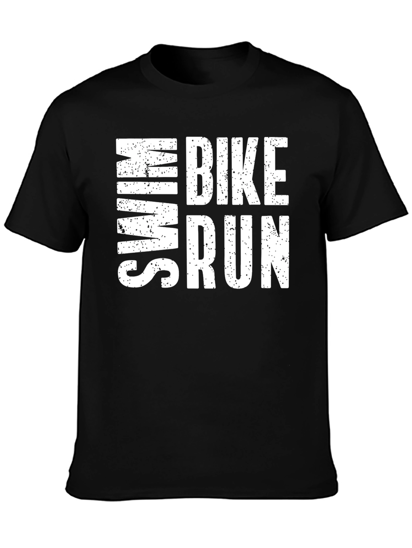 Swim Bike Run Triathlon Graphic T-Shirt