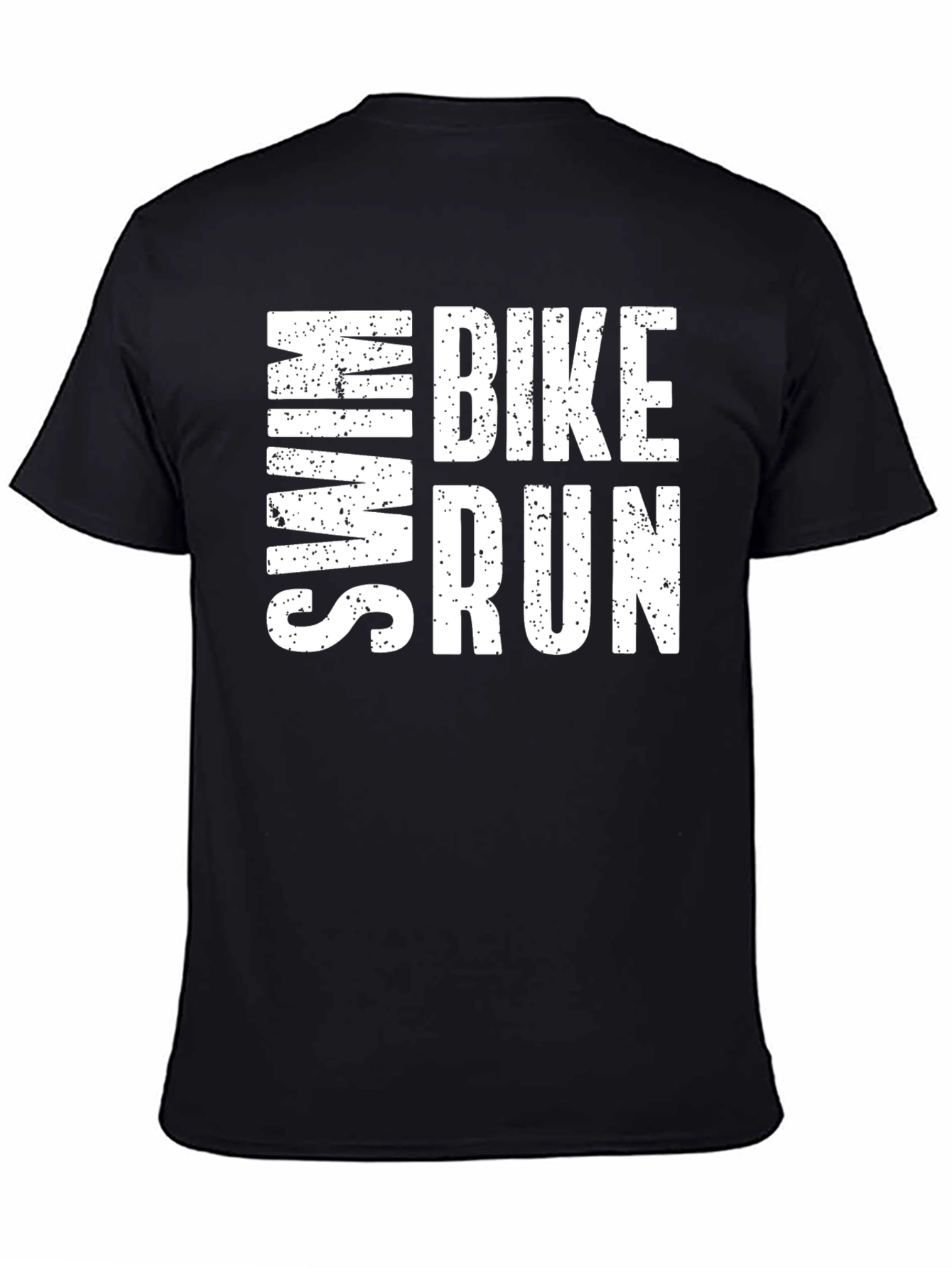 Swim Bike Run Triathlon Graphic T-Shirt