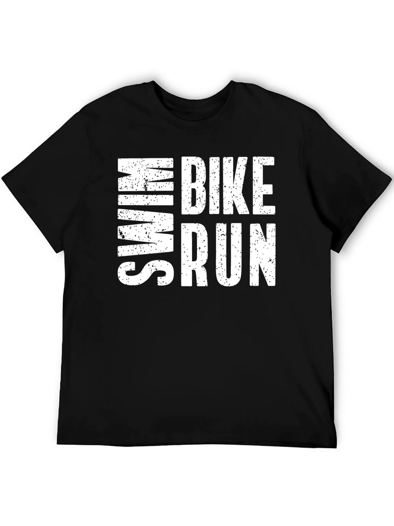 Swim Bike Run Triathlon Graphic T-Shirt